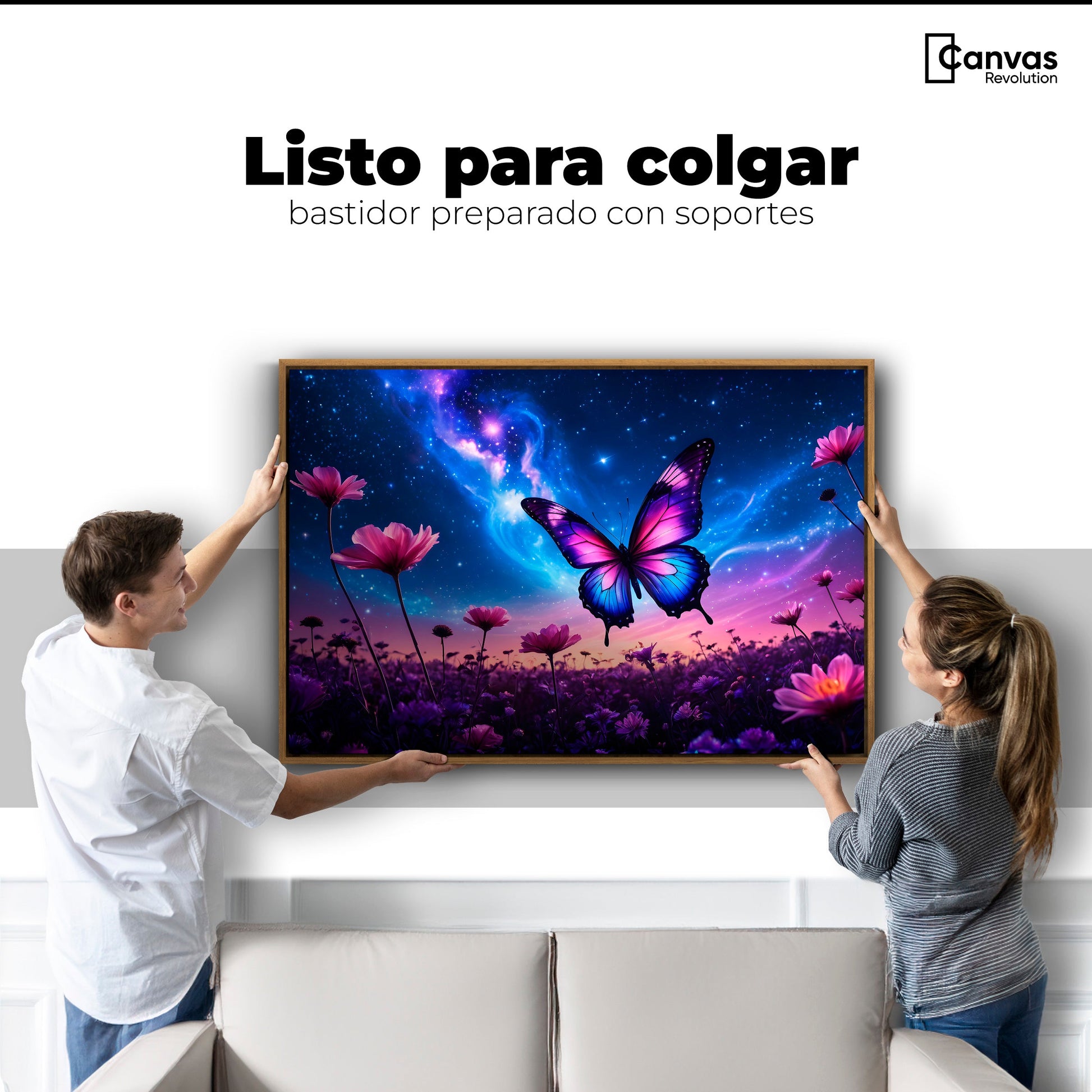 Cuadros Decorativos Canvas Revolution | Alas En El Silencio | Colgar