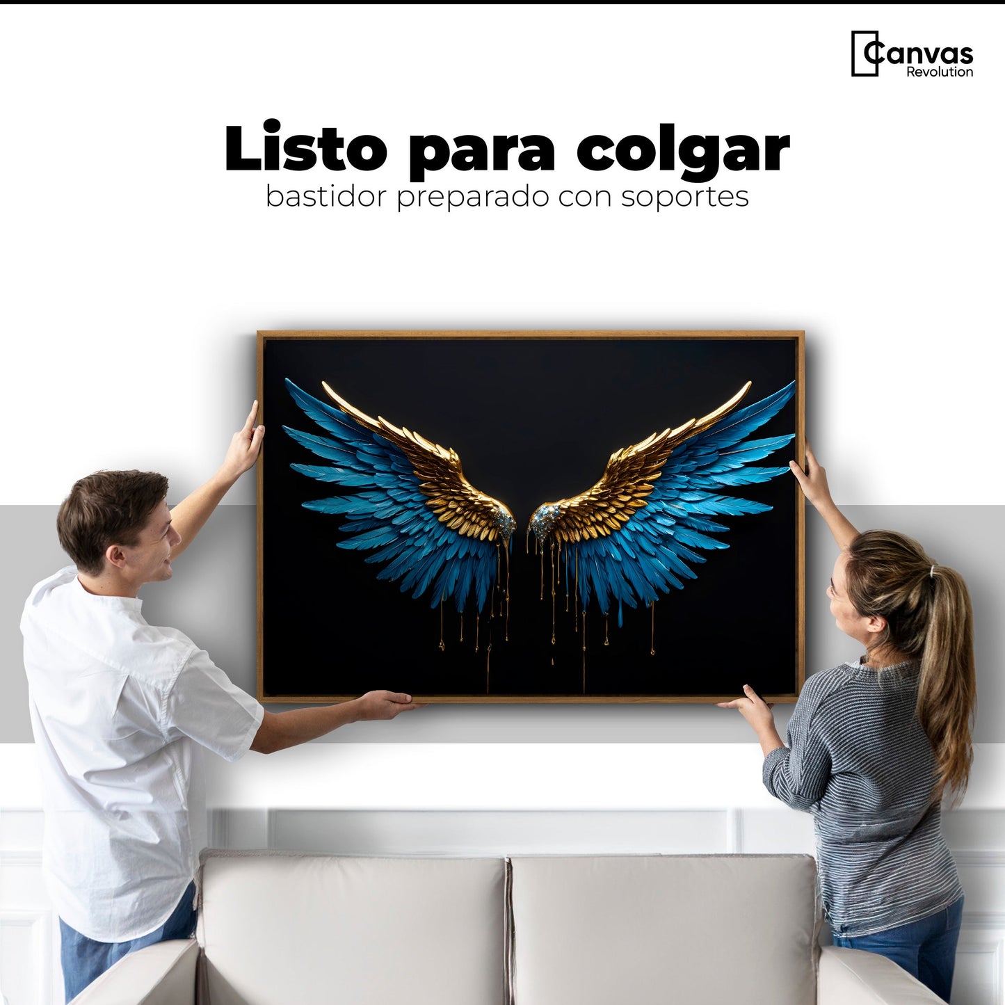 Cuadros Decorativos Canvas Revolution | Joyas Celestiales | Colgar