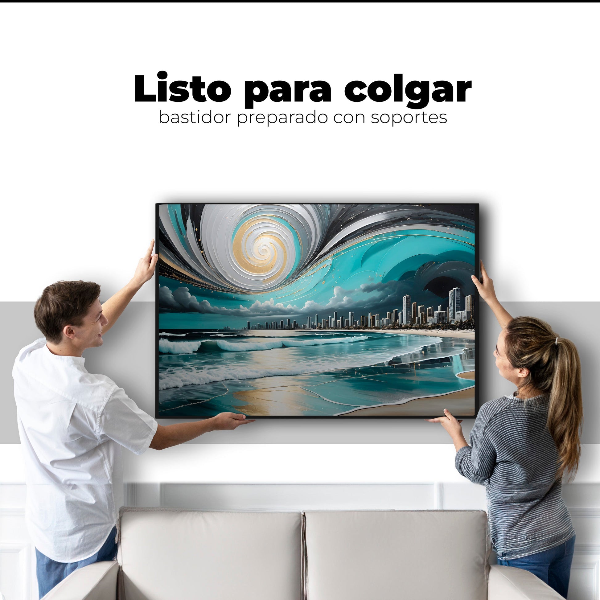 Cuadros Decorativos Canvas Revolution | Playa Y Serenidad | Colgar