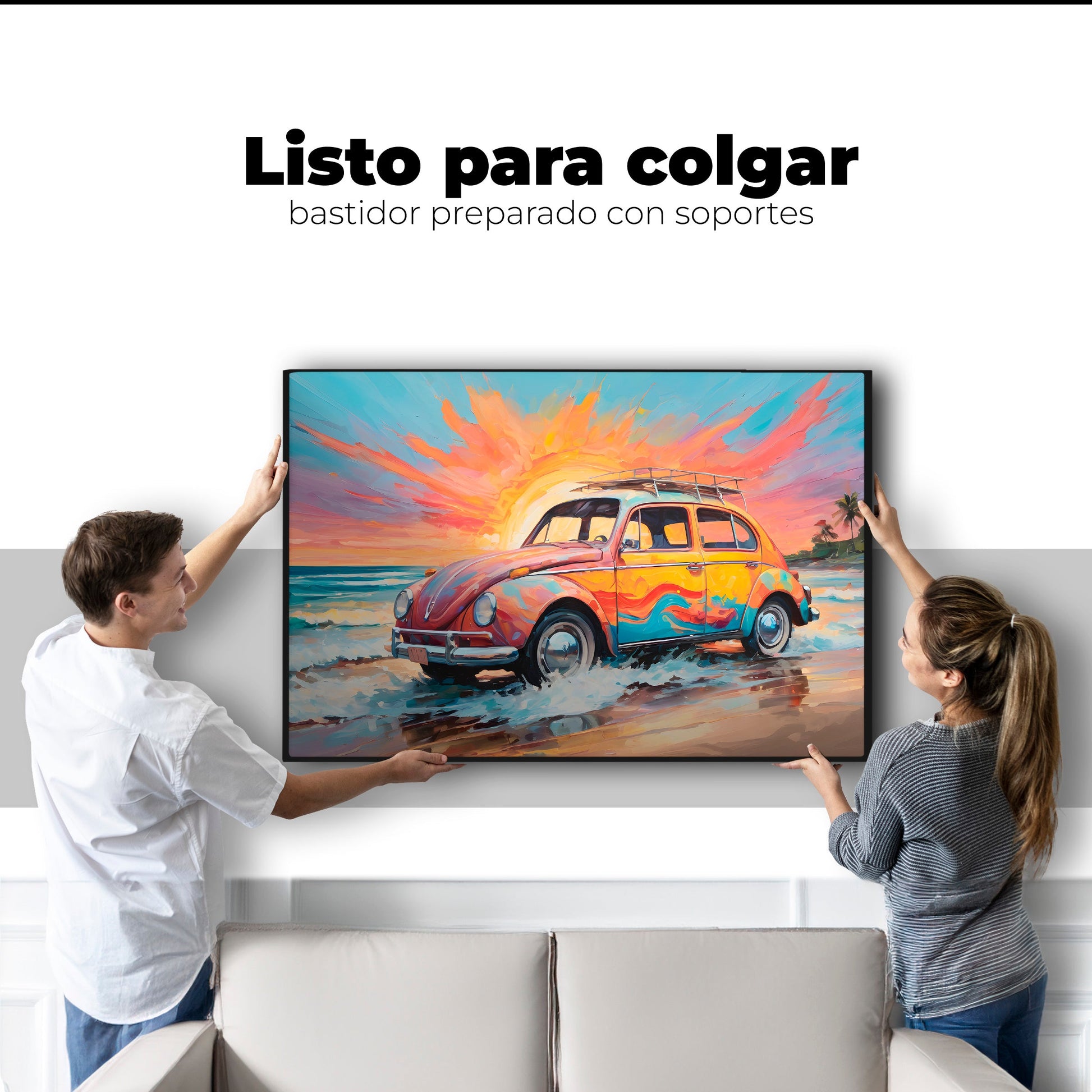 Cuadros Decorativos Canvas Revolution | Rodando Verano | Colgar