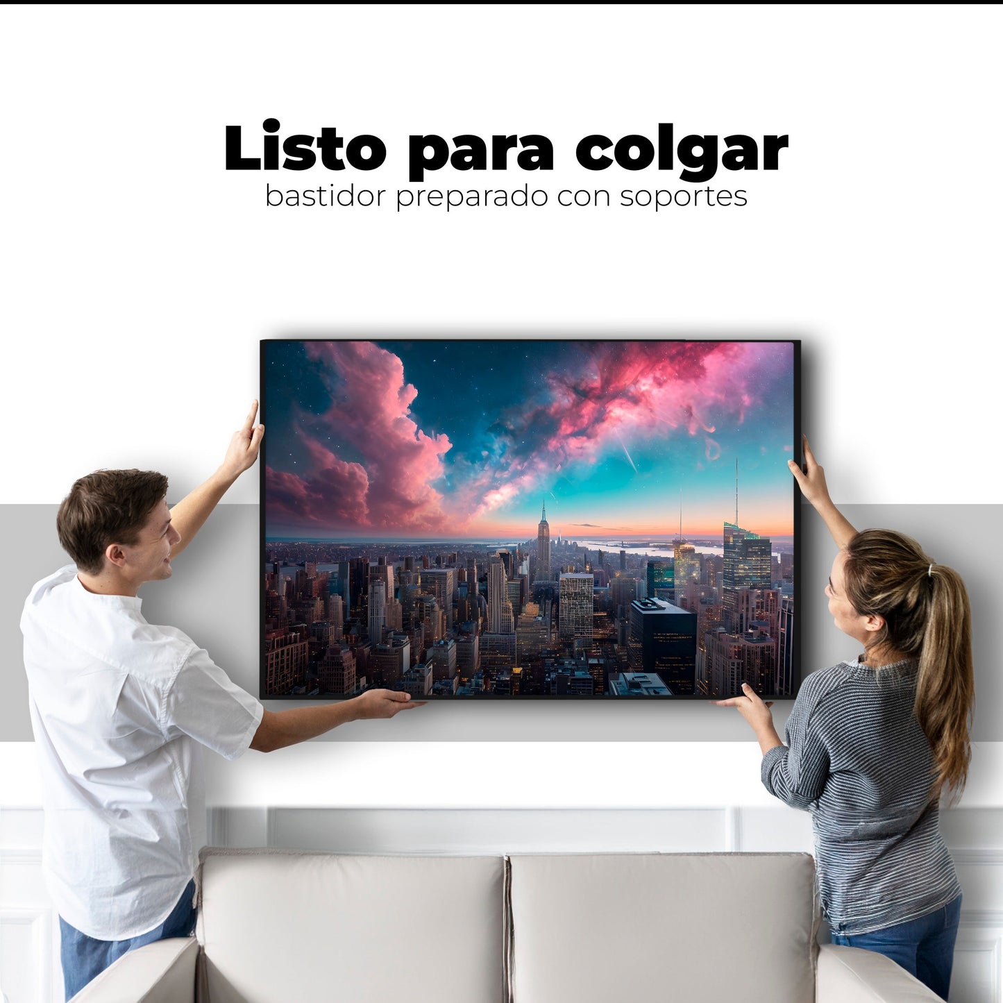 Cuadros Decorativos Canvas Revolution | Urbanidad Galactica | Colgar