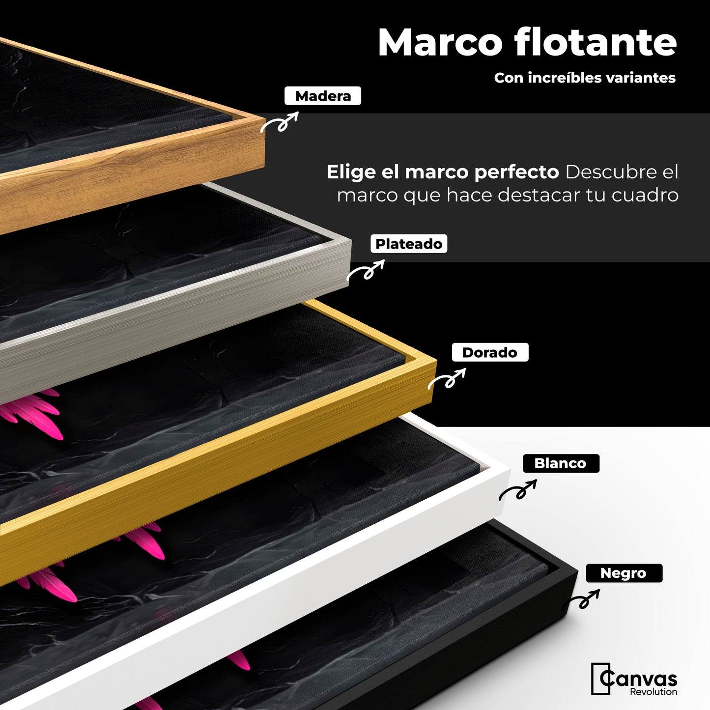 Cuadros Decorativos Canvas Revolution | Alas Angel Solar | ColoresMarco