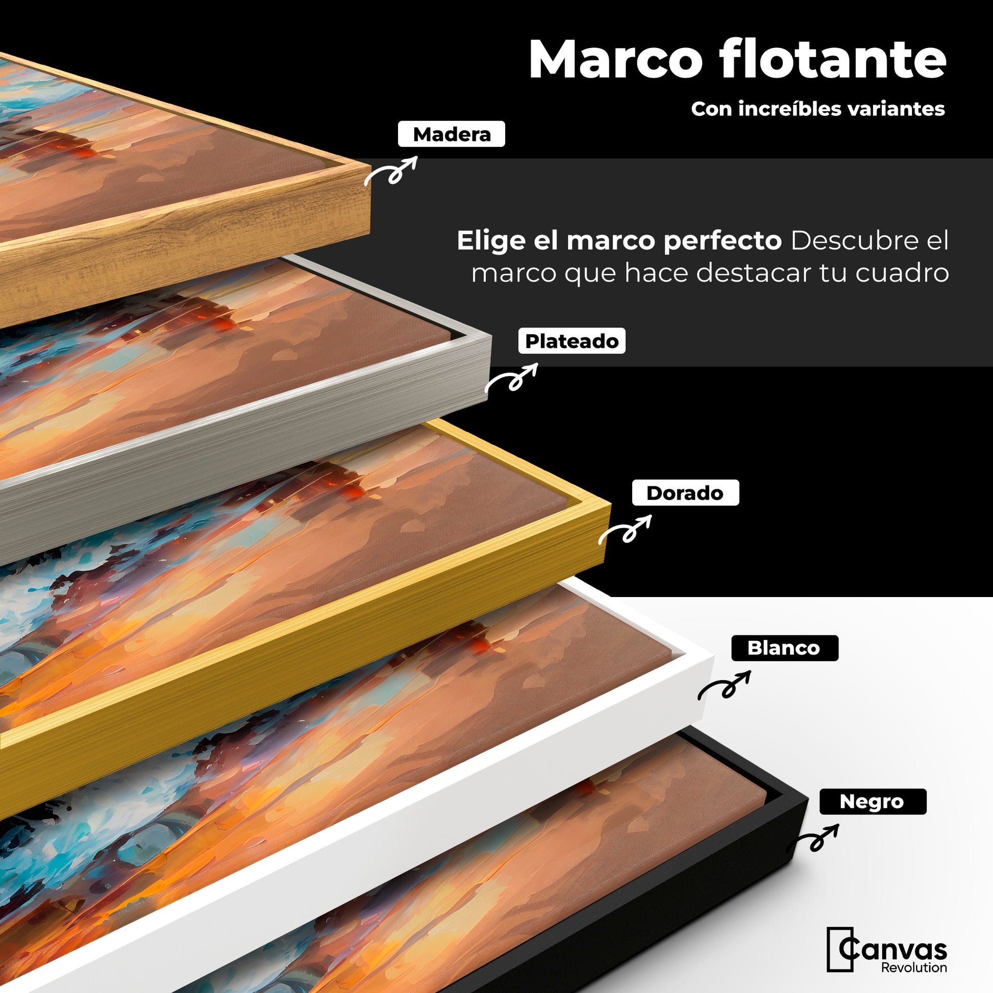 Cuadros Decorativos Canvas Revolution | Rodando Verano | ColoresMarco