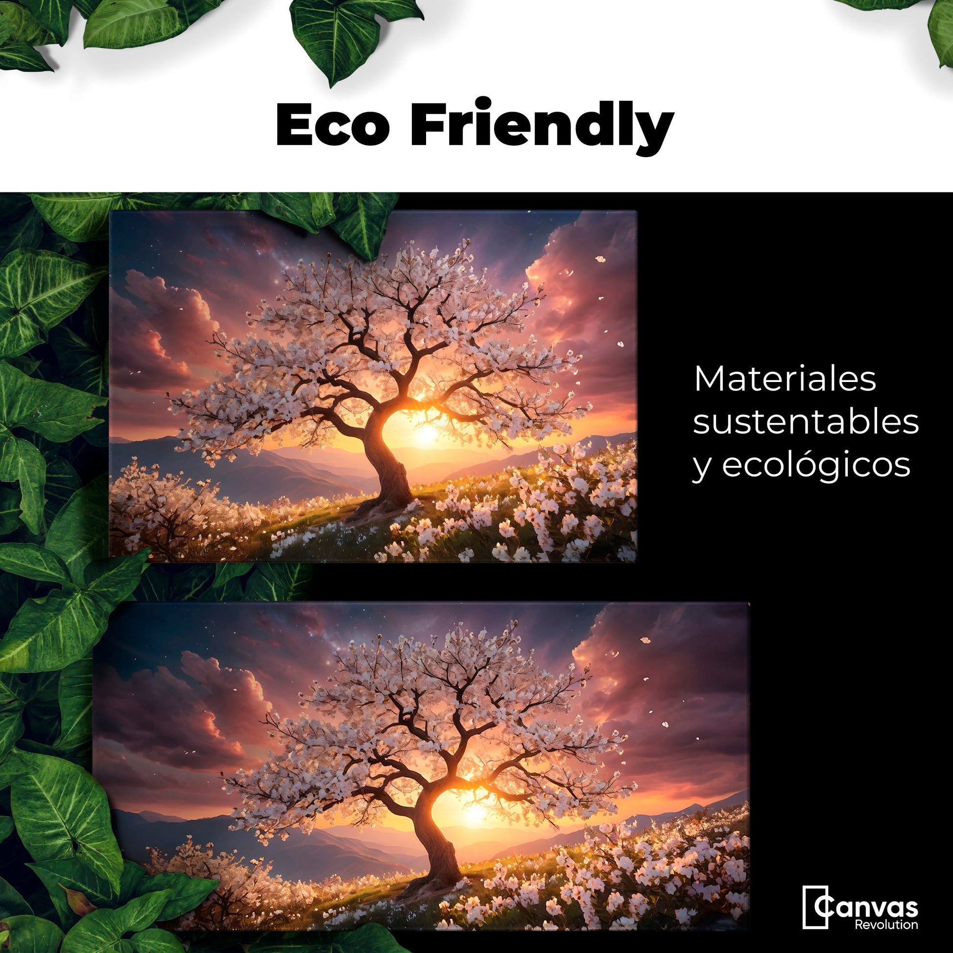 Cuadros Decorativos Canvas Revolution | Calido Resplandor | EcoFriendly