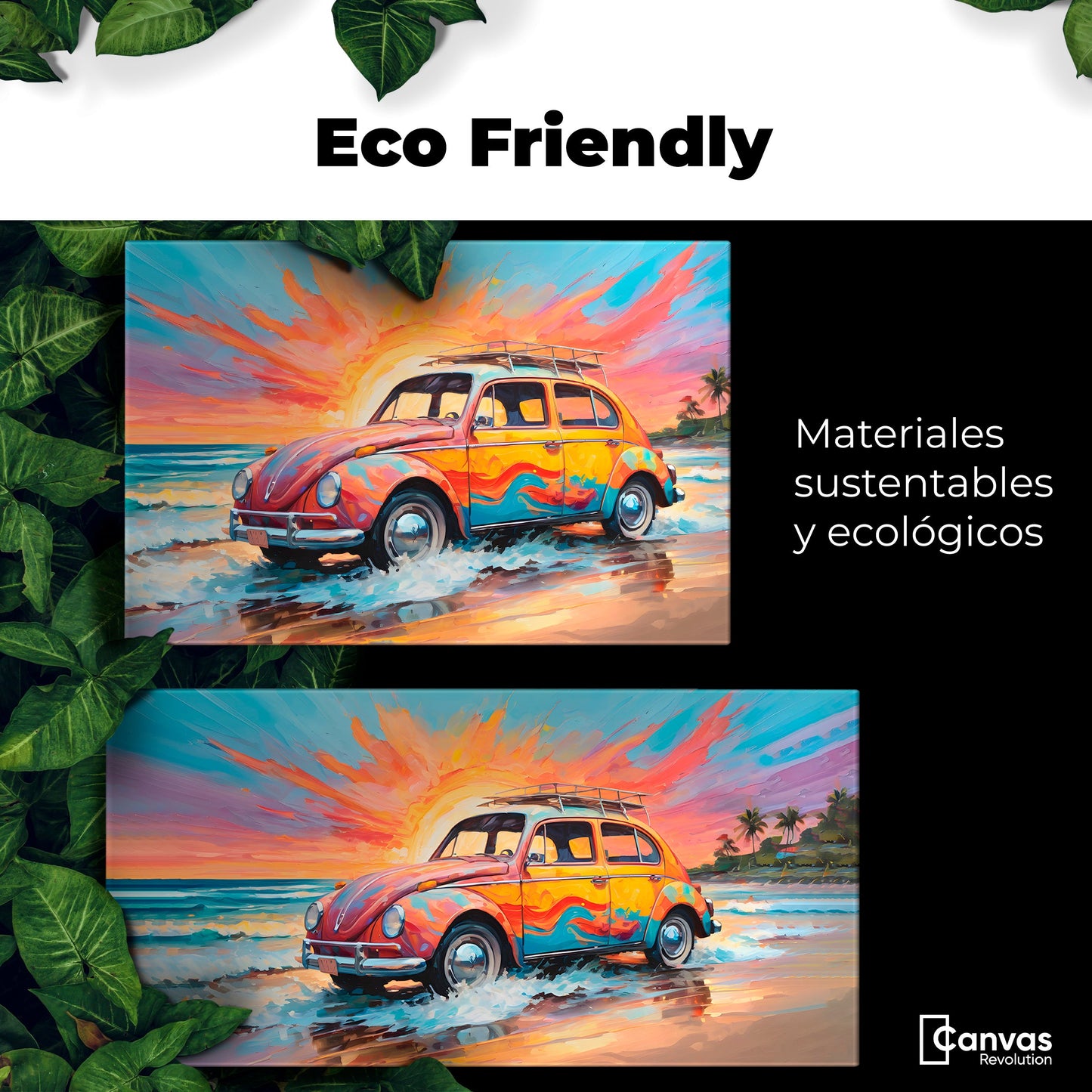 Cuadros Decorativos Canvas Revolution | Rodando Verano | EcoFriendly