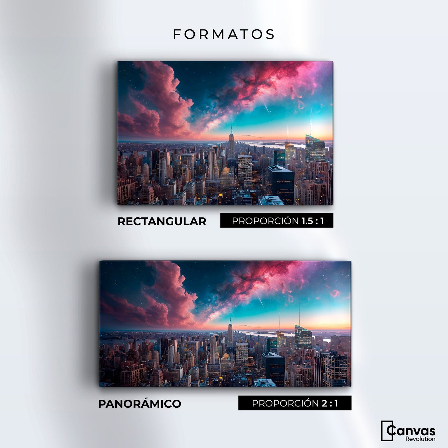 Cuadros Decorativos Canvas Revolution | Urbanidad Galactica | Formatos