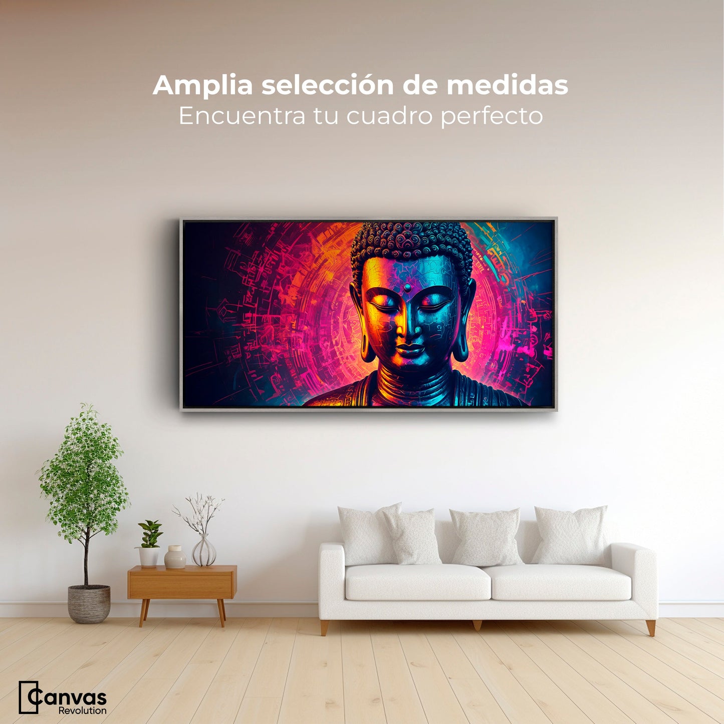 Cuadros Decorativos Canvas Revolution | Equilibrio Interior | Montaje3