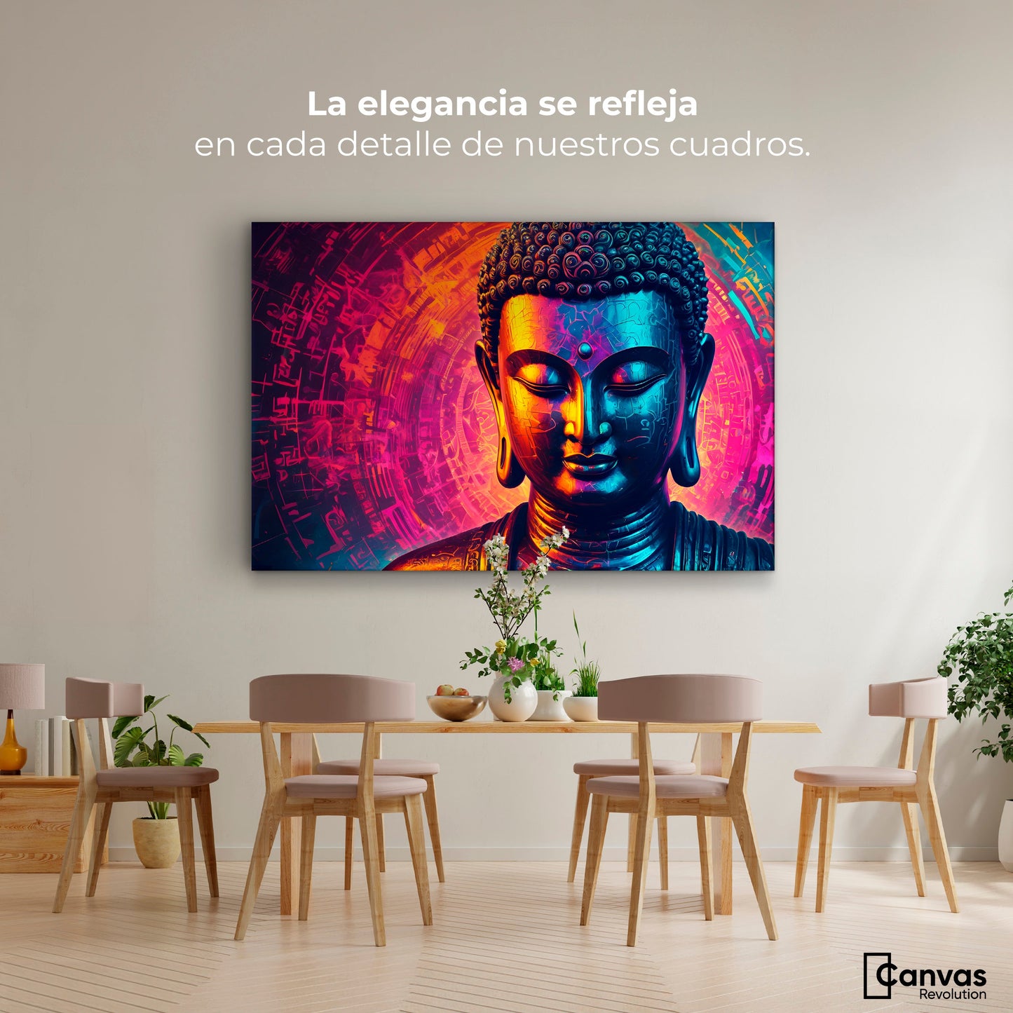 Cuadros Decorativos Canvas Revolution | Equilibrio Interior | Montaje4