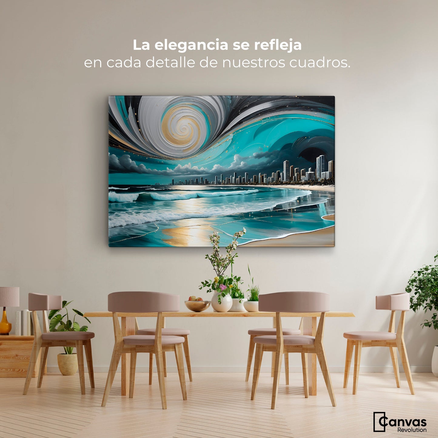 Cuadros Decorativos Canvas Revolution | Playa Y Serenidad | Montaje4