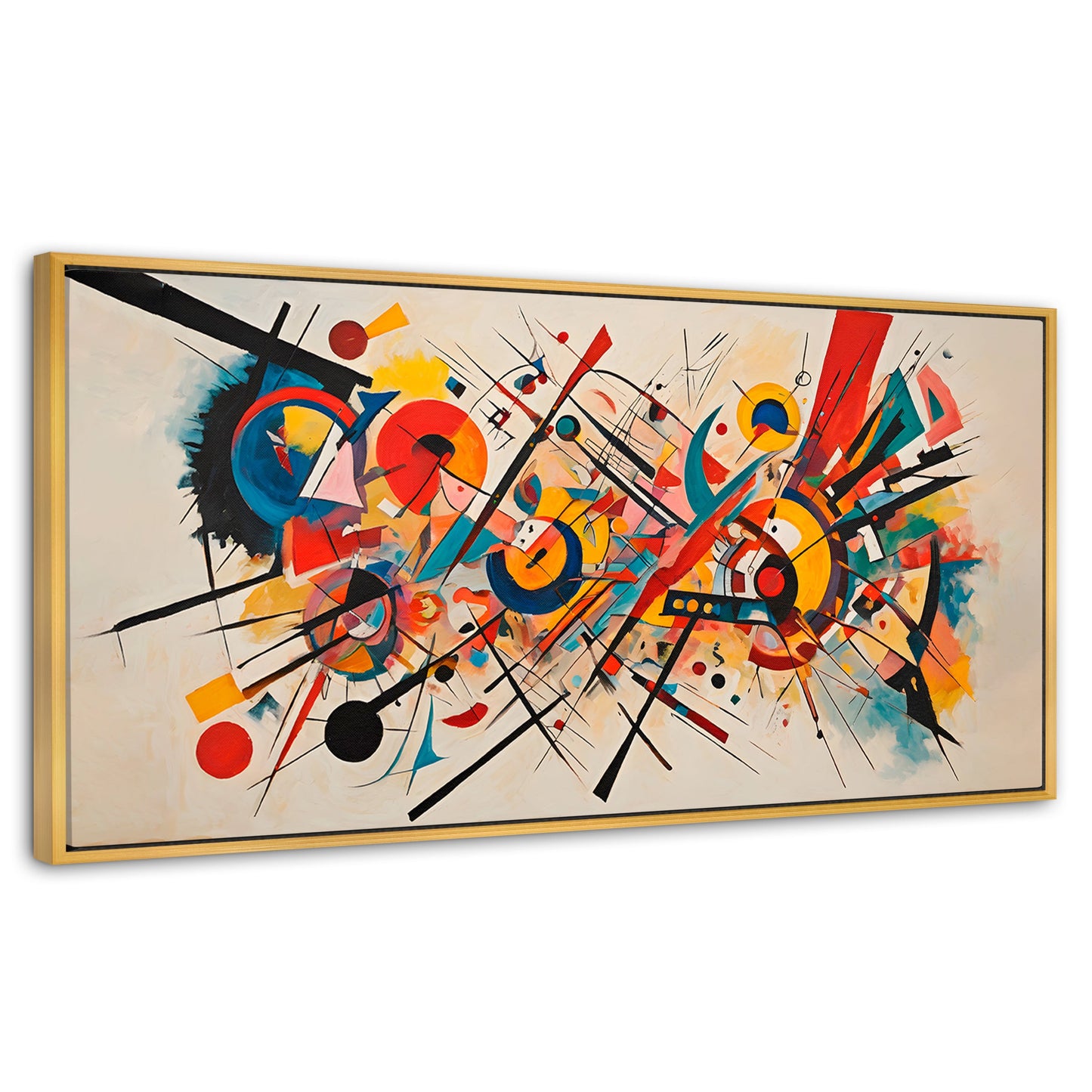 Cuadros Decorativos Canvas Revolution | Abstraccion Clasica | Panoramico | Portada