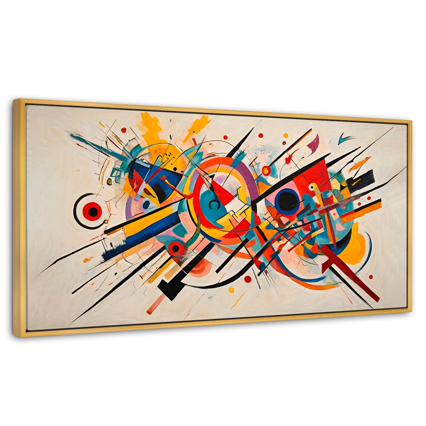 Cuadros Decorativos Canvas Revolution | Abstraccion Moderna | Panoramico | Portada