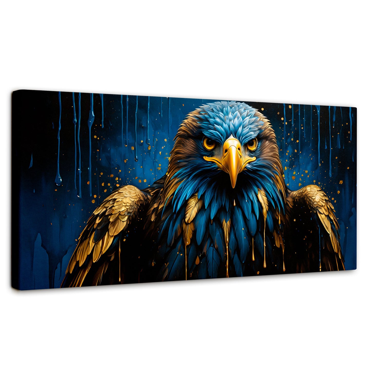 Cuadros Decorativos Canvas Revolution | Aguila Vibrante | Panoramico | Portada | Marco SinMarco