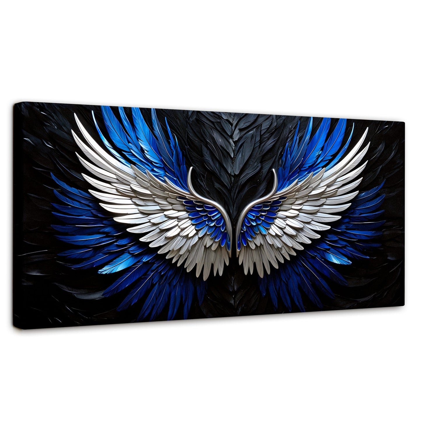 Cuadros Decorativos Canvas Revolution | Alas Angel Cosmico | Panoramico | Portada | Marco SinMarco