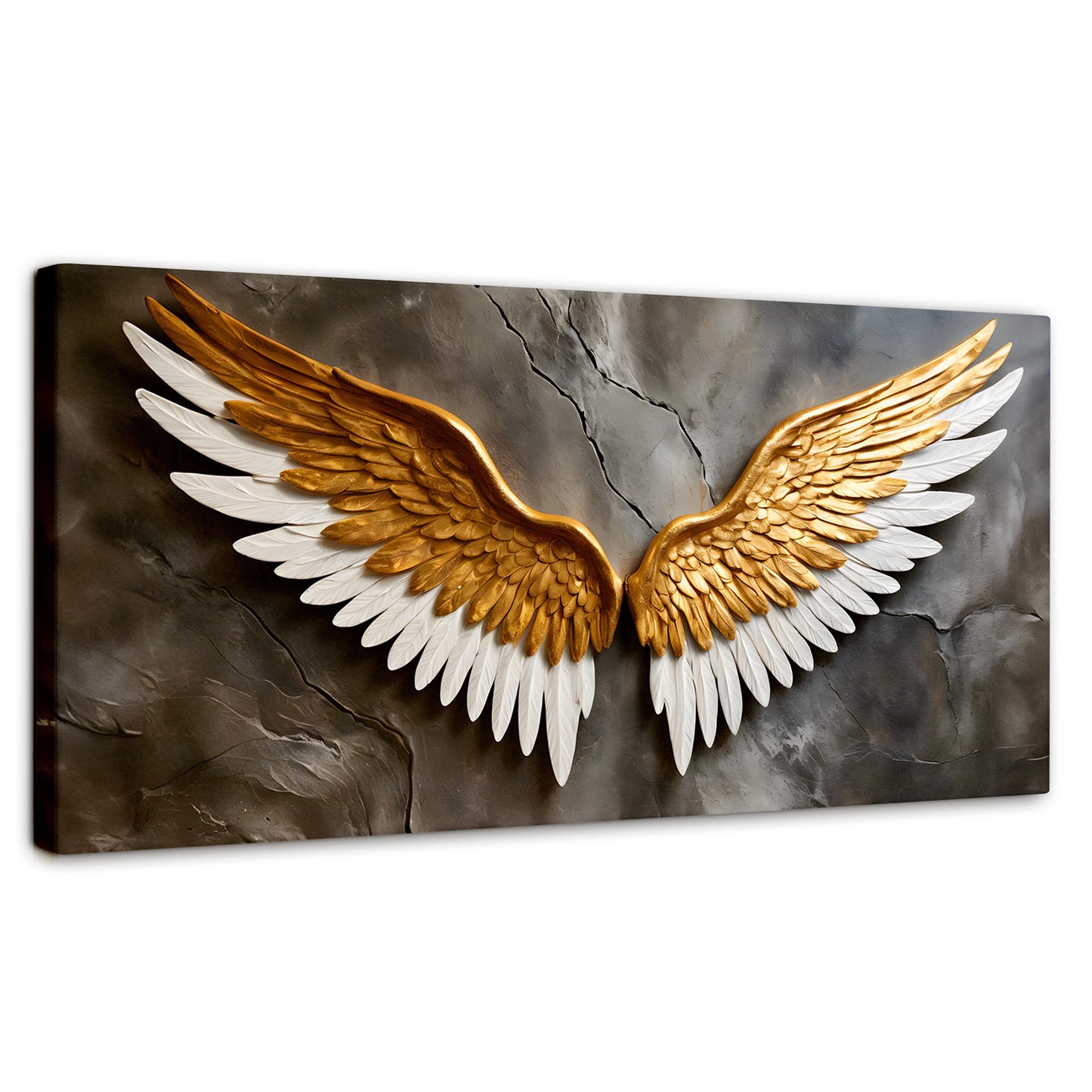 Cuadros Decorativos Canvas Revolution | Alas Angel Eterno | Panoramico | Portada | Marco SinMarco