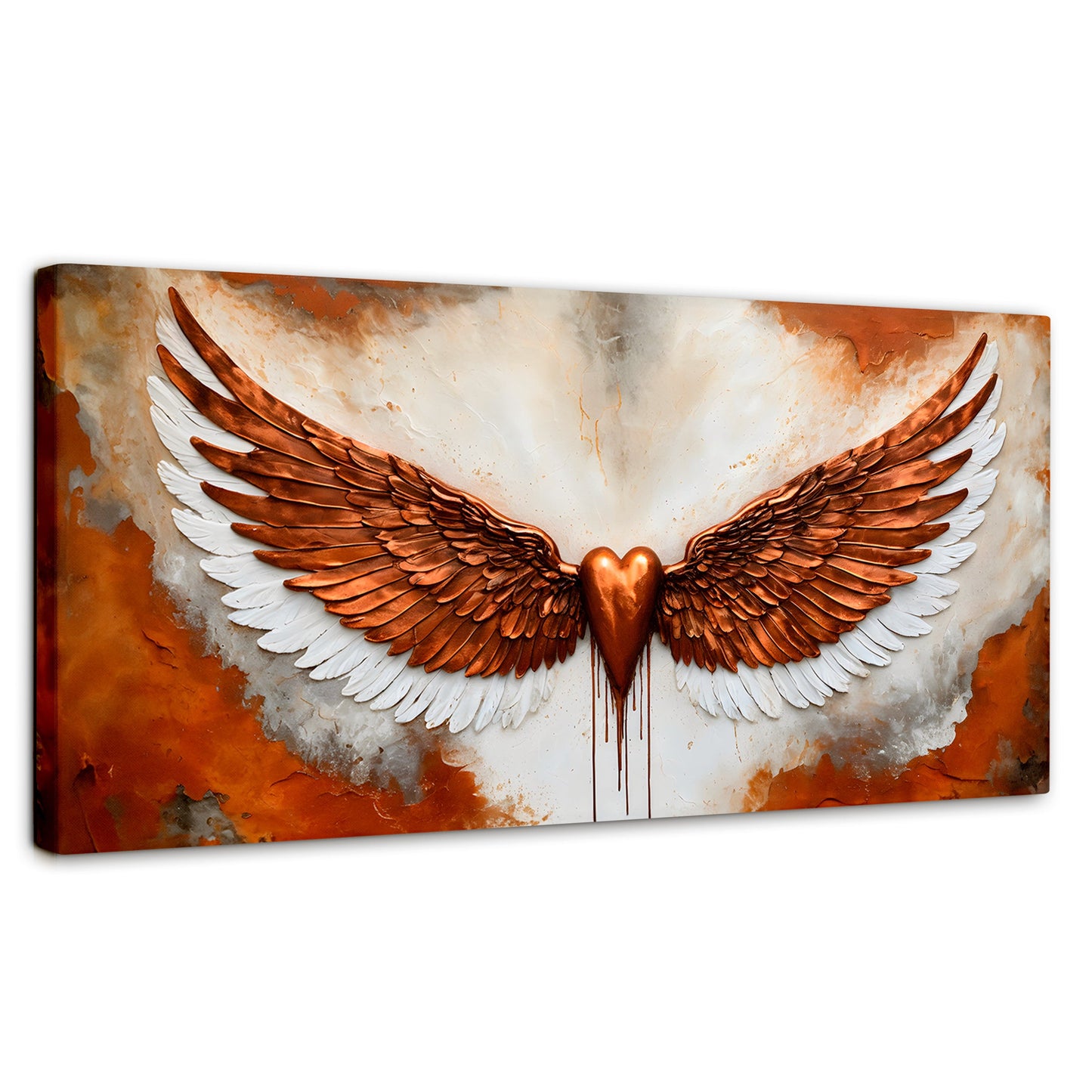 Cuadros Decorativos Canvas Revolution | Alas Angel Fuerza | Panoramico | Portada | Marco SinMarco