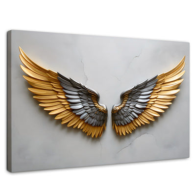 Cuadros Decorativos Canvas Revolution | Alas Angel Sereno | Rectangular | Portada | Marco SinMarco