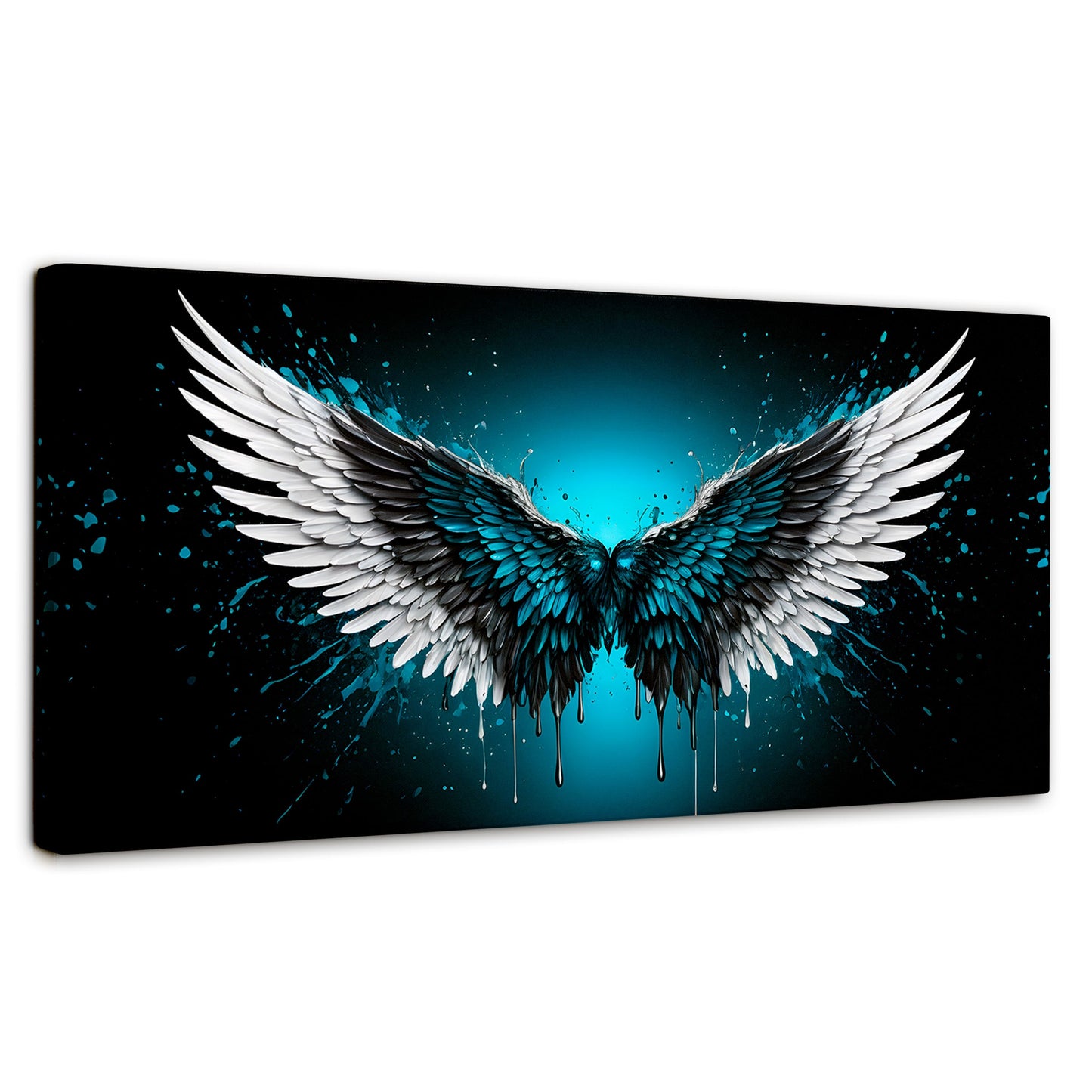 Cuadros Decorativos Canvas Revolution | Alas Angel Vuelo | Panoramico | Portada | Marco SinMarco