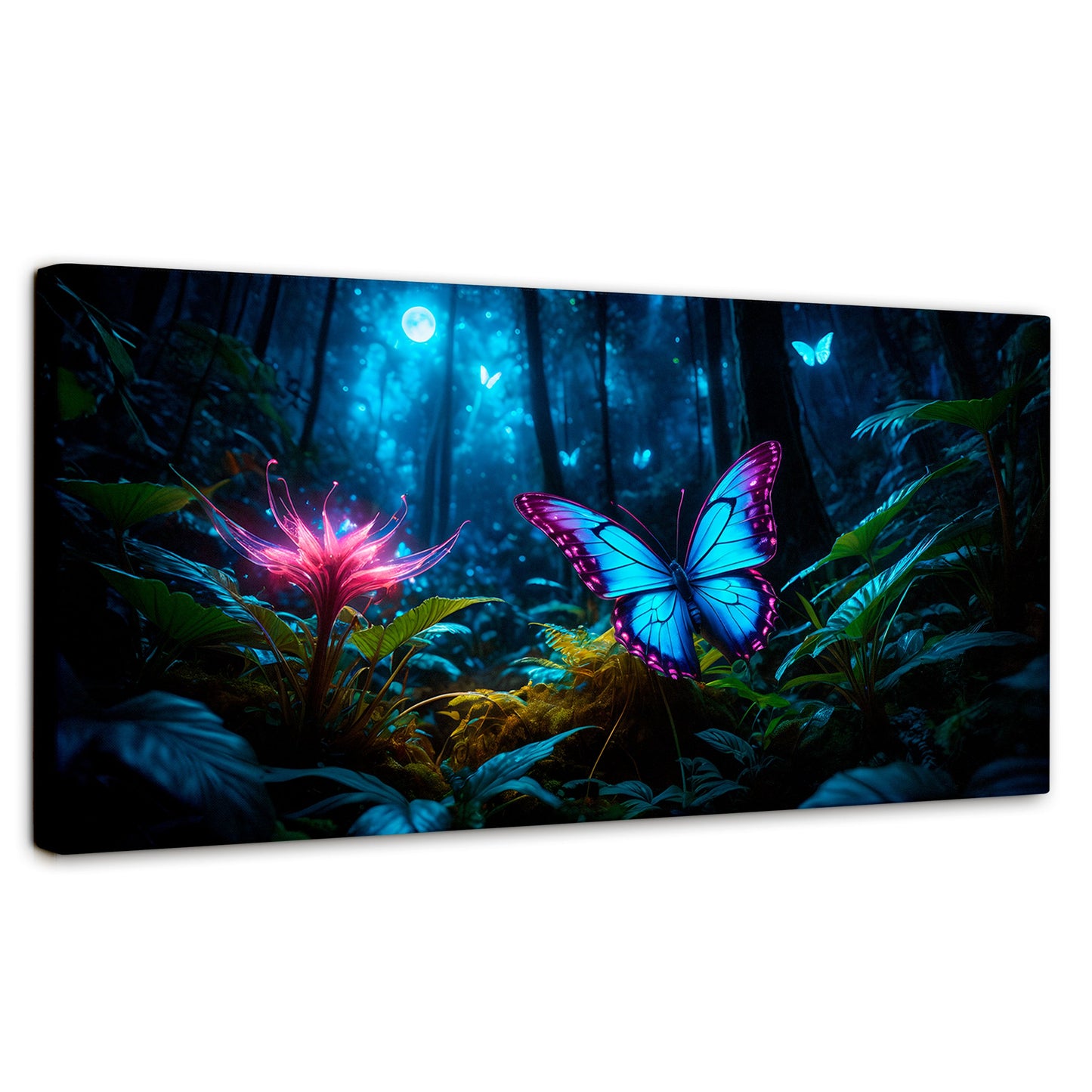 Cuadros Decorativos Canvas Revolution | Alas Brillantes | Panoramico | Portada | Marco SinMarco