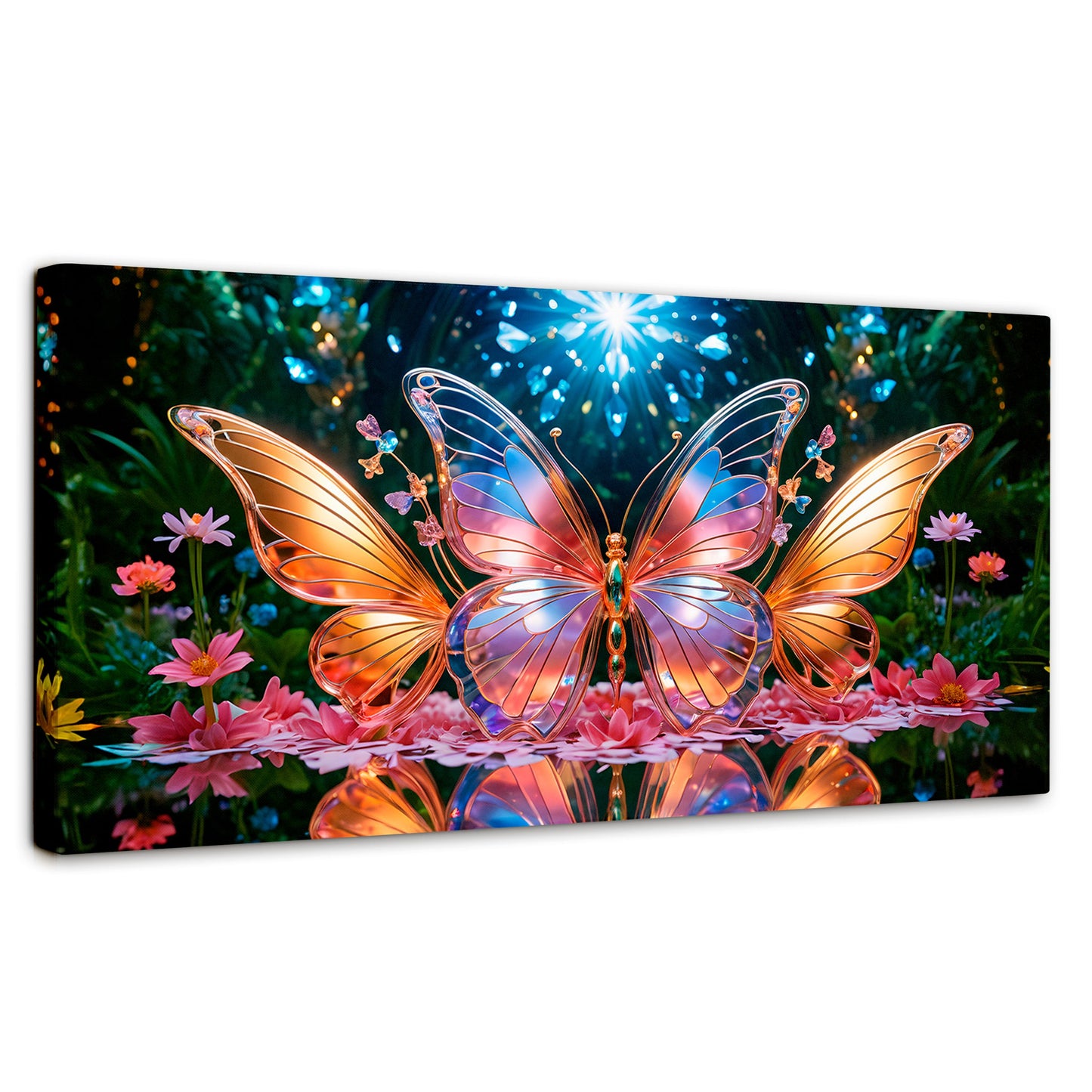 Cuadros Decorativos Canvas Revolution | Alas De Esplendor | Panoramico | Portada | Marco SinMarco