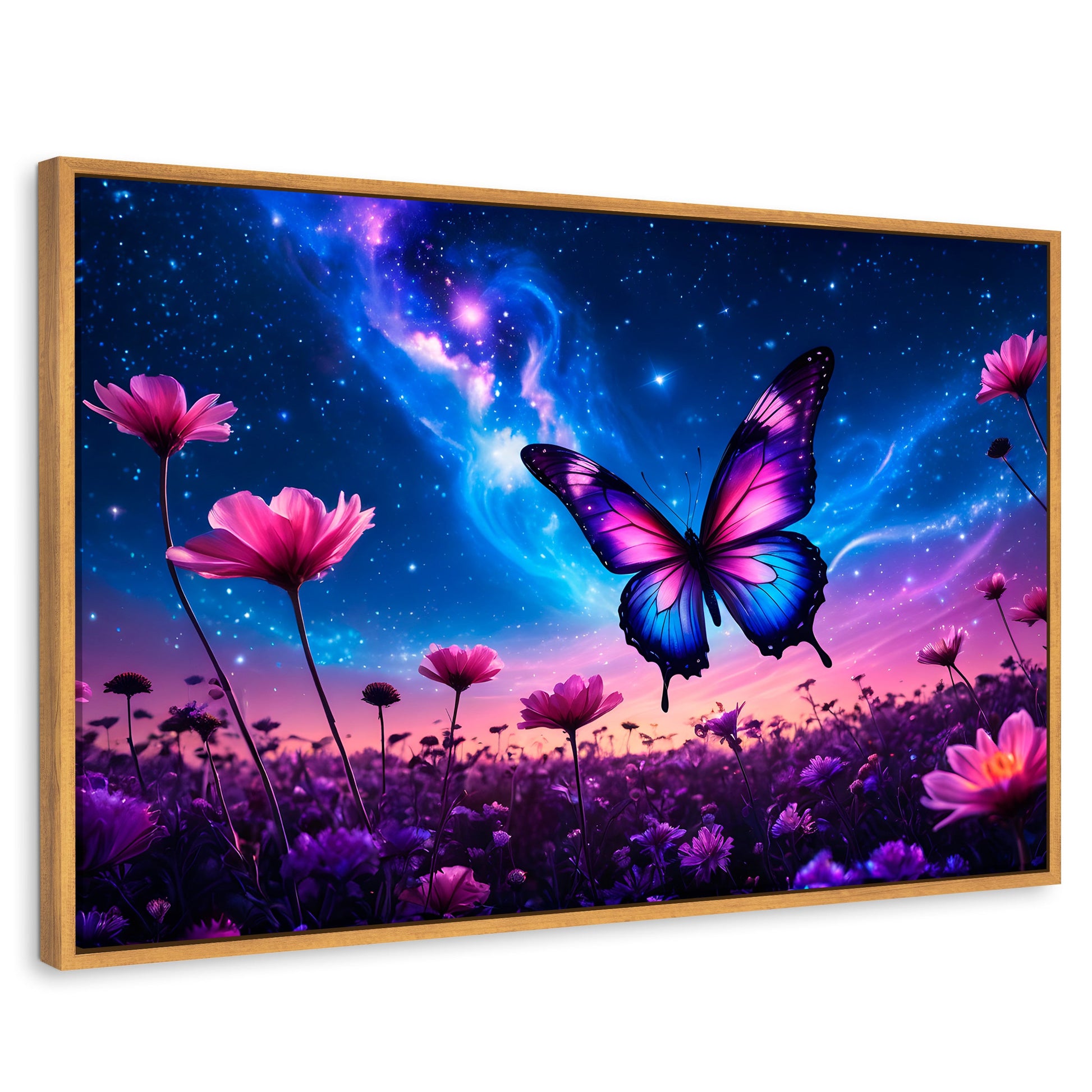 Cuadros Decorativos Canvas Revolution | Alas En El Silencio | Rectangular | Portada | Marco Madera