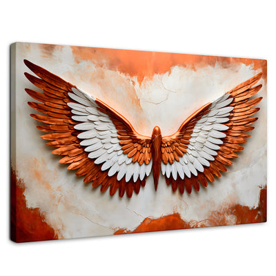 Cuadros Decorativos Canvas Revolution | Alas Vibrante Sol | Rectangular | Portada | Marco SinMarco