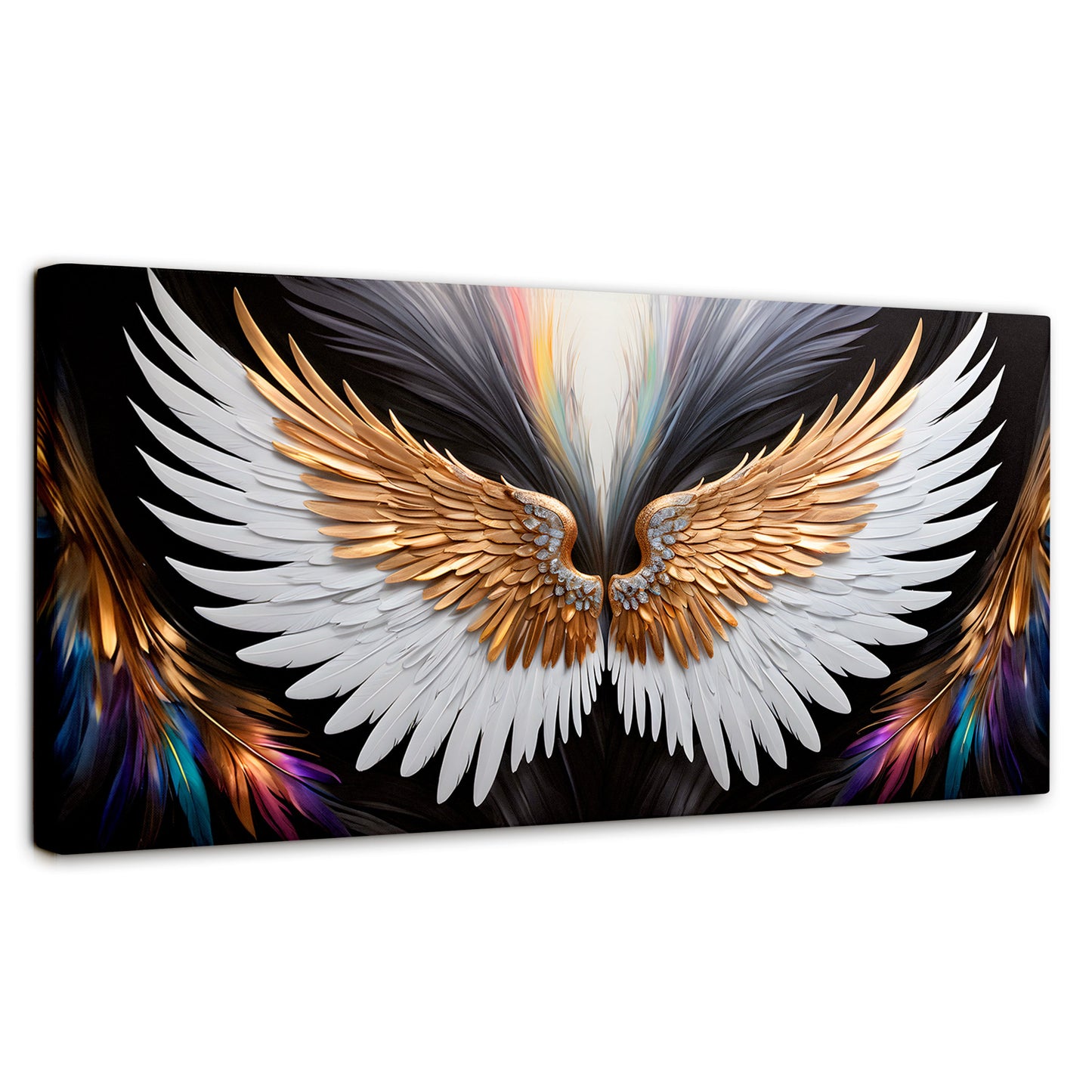 Cuadros Decorativos Canvas Revolution | Alas Vuelo Mistico | Panoramico | Portada | Marco SinMarco