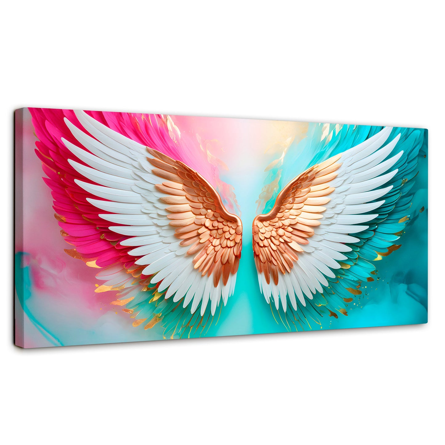 Cuadros Decorativos Canvas Revolution | Angel Espiritu Luz | Panoramico | Portada | Marco SinMarco