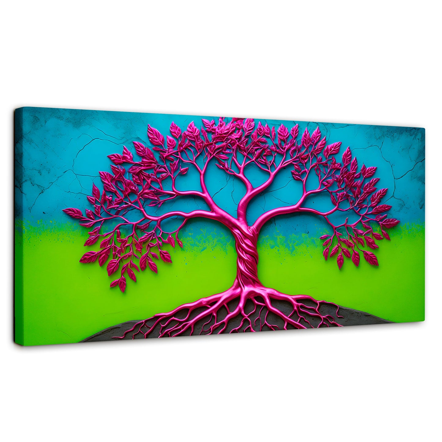Cuadros Decorativos Canvas Revolution | Arbol Vida Mistico | Panoramico | Portada | Marco SinMarco