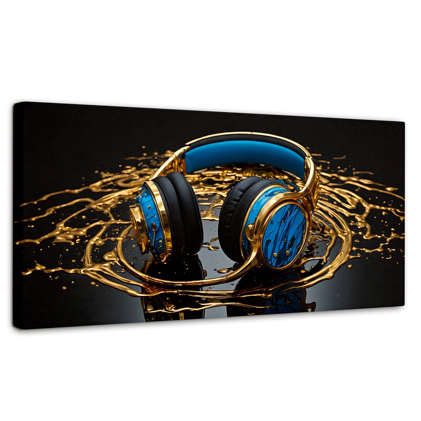 Cuadros Decorativos Canvas Revolution | Armonia Electronica | Panoramico | Portada | Marco SinMarco