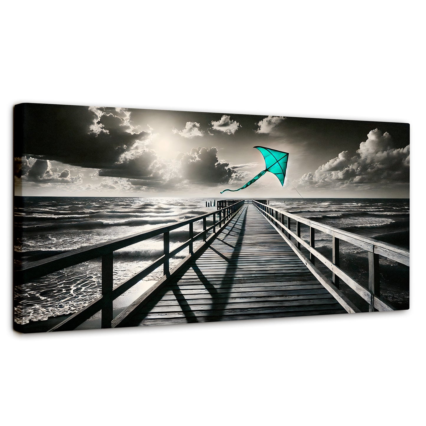 Cuadros Decorativos Canvas Revolution | Aventura En Viento | Panoramico | Portada | Marco SinMarco