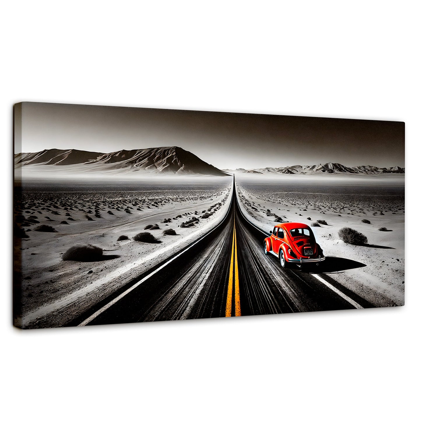 Cuadros Decorativos Canvas Revolution | Aventura Roja | Panoramico | Portada | Marco SinMarco