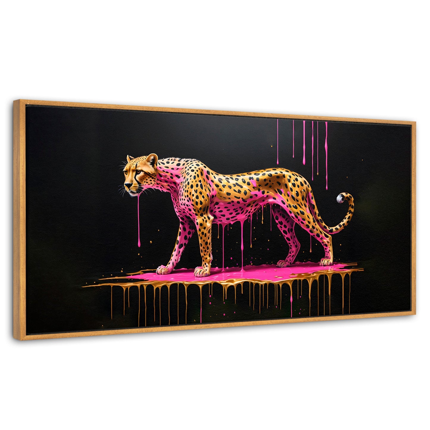 Cuadros Decorativos Canvas Revolution | Belleza Felina | Panoramico | Portada