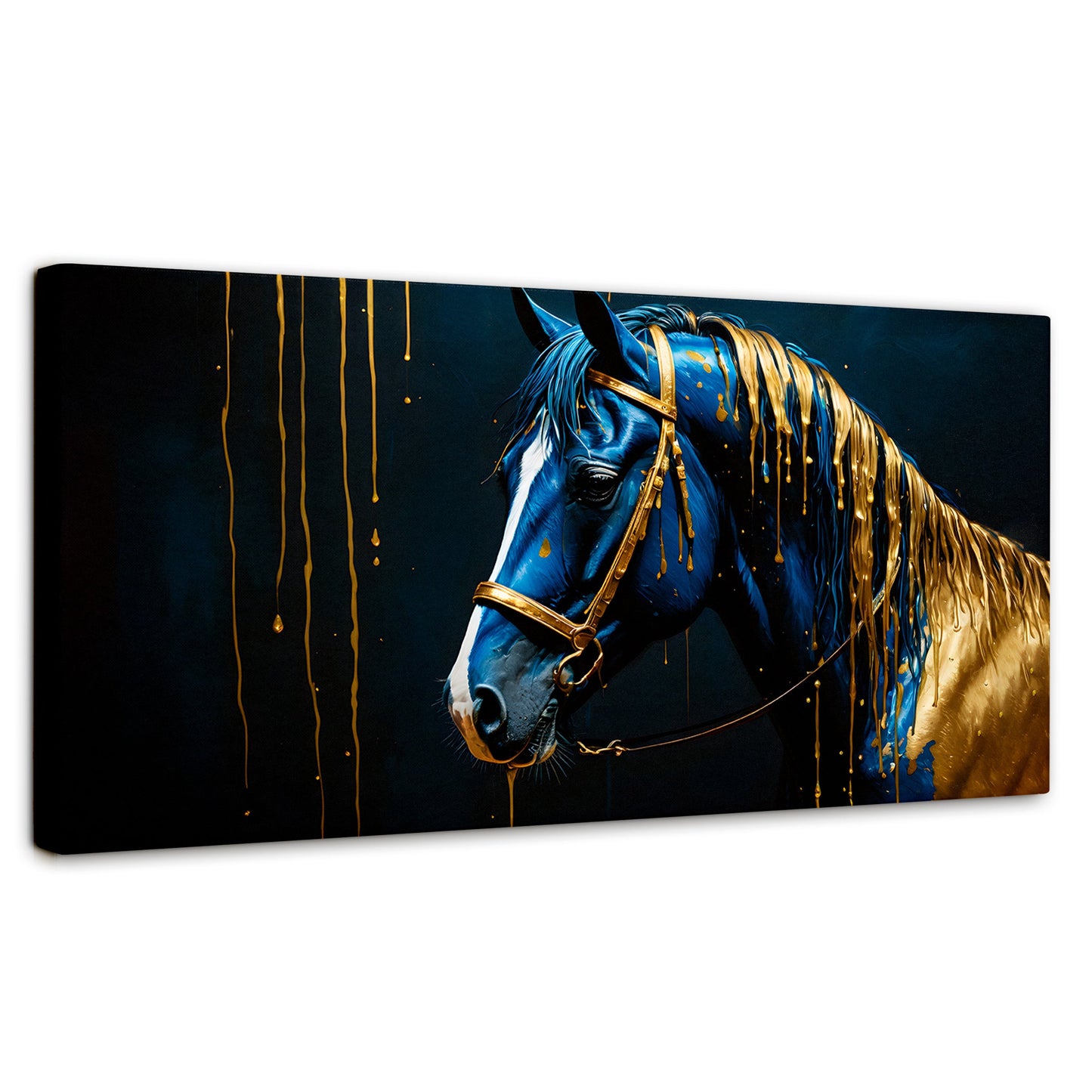 Cuadros Decorativos Canvas Revolution | Caballo Celestial | Panoramico | Portada | Marco SinMarco