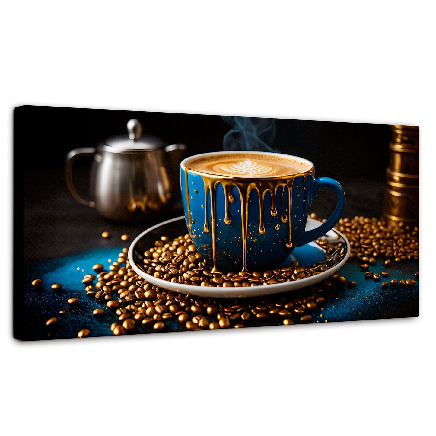Cuadros Decorativos Canvas Revolution | Cafe Azul Celestial | Panoramico | Portada