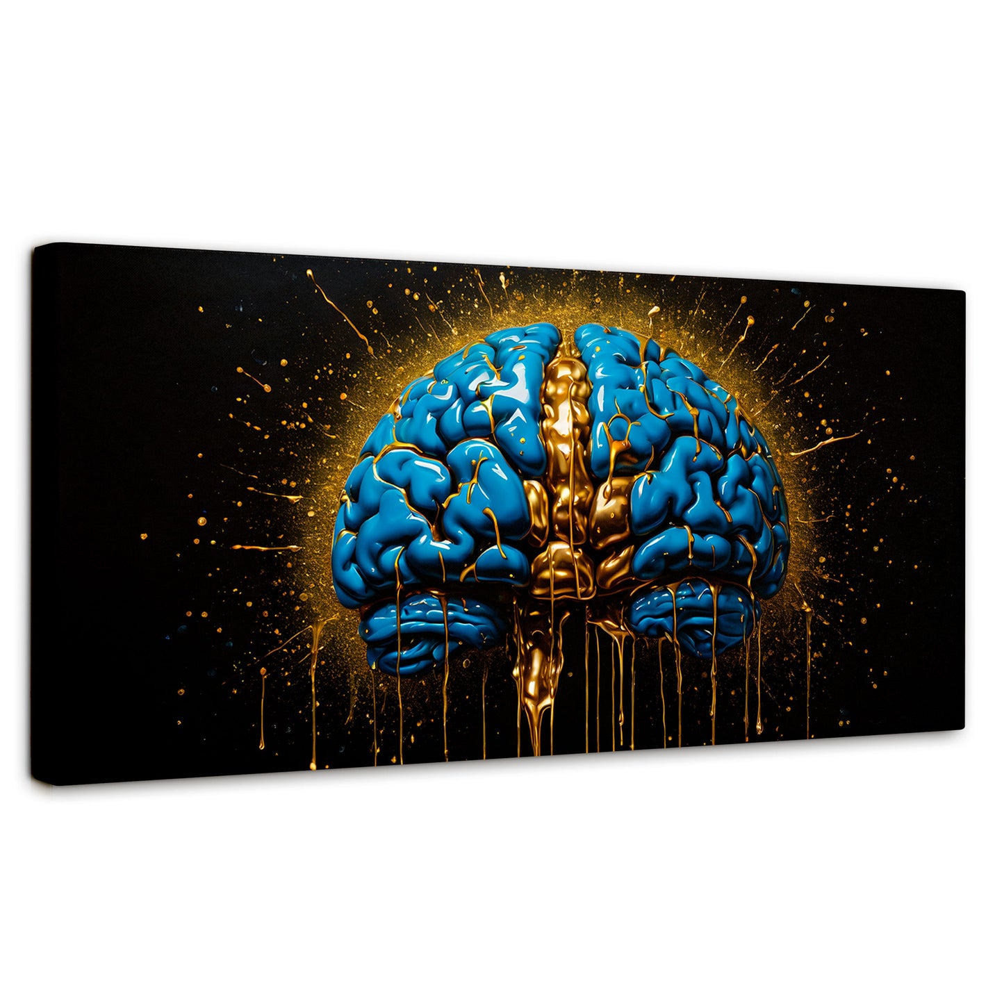 Cuadros Decorativos Canvas Revolution | Cerebro Luminoso | Panoramico | Portada | Marco SinMarco