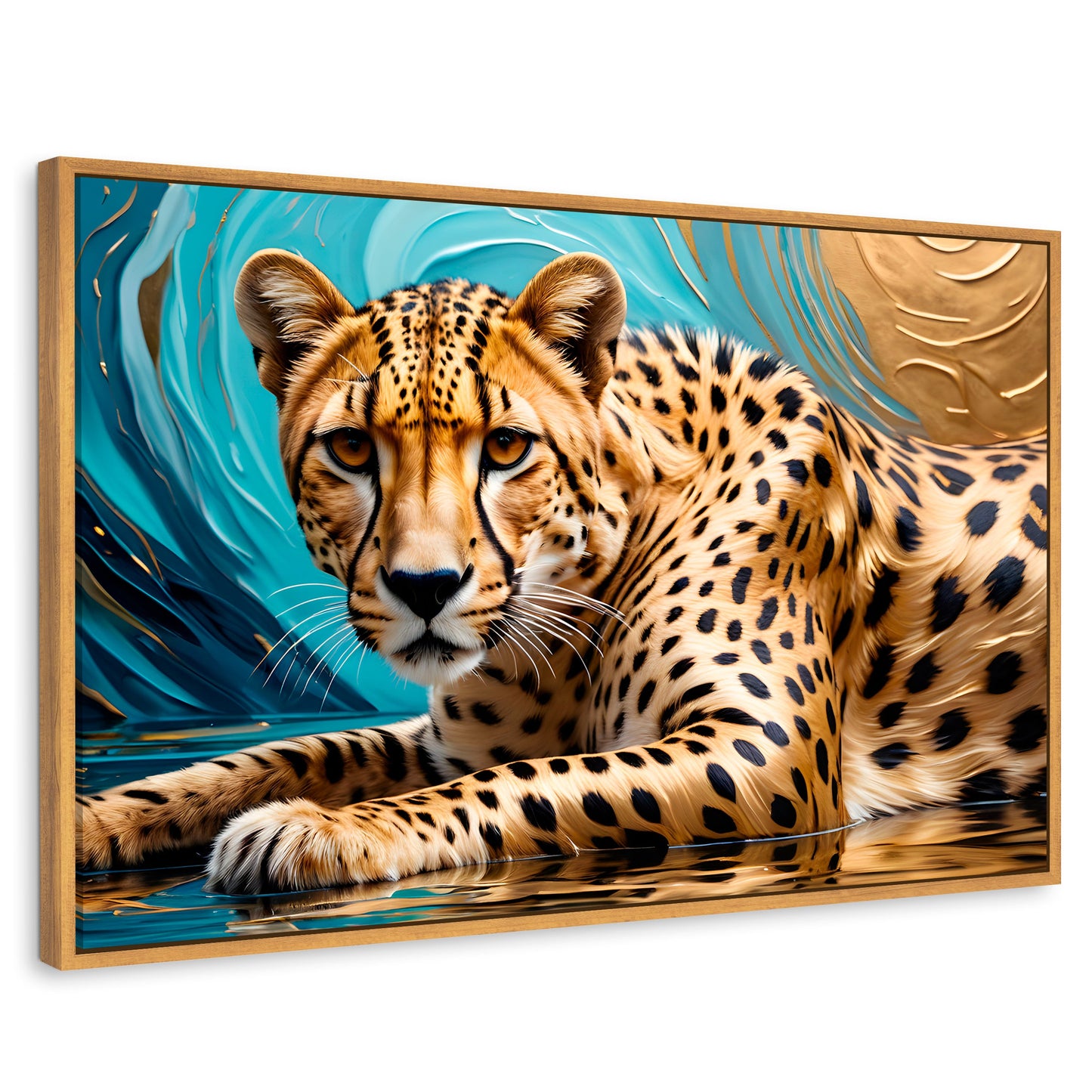 Cuadros Decorativos Canvas Revolution | Chita Majestuosa | Rectangular | Portada | Marco Madera