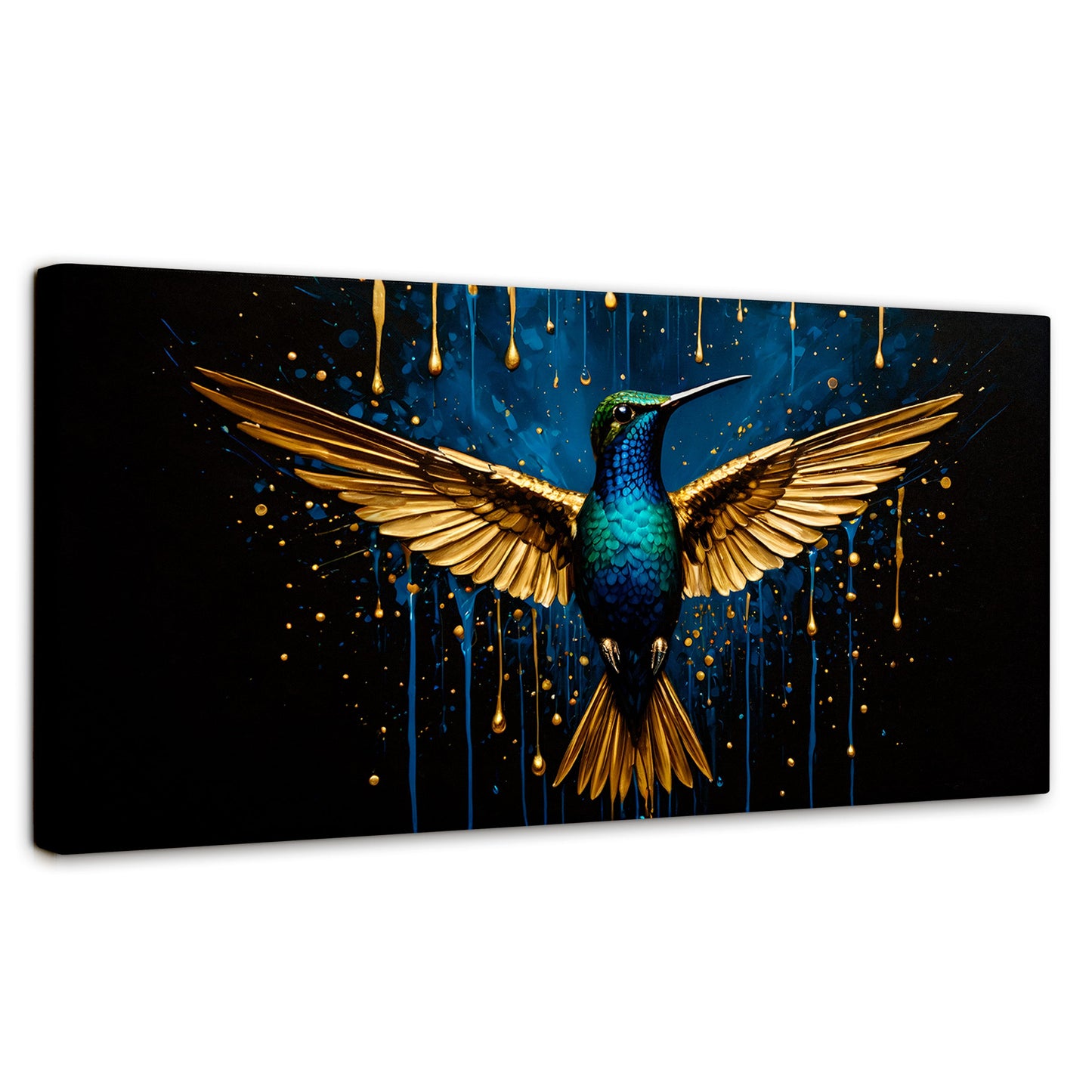 Cuadros Decorativos Canvas Revolution | Colibri Destellos | Panoramico | Portada | Marco SinMarco