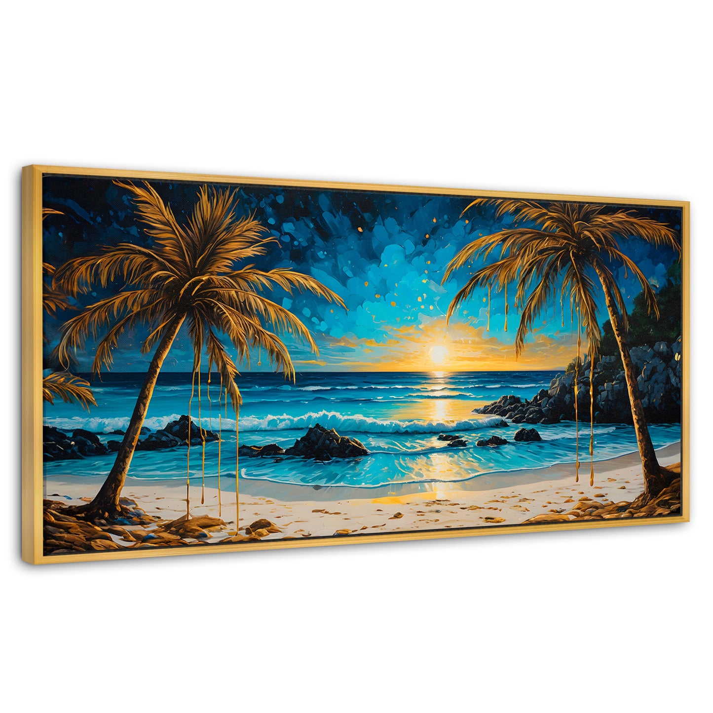 Cuadros Decorativos Canvas Revolution | Crepusculo Tropical | Panoramico | Portada