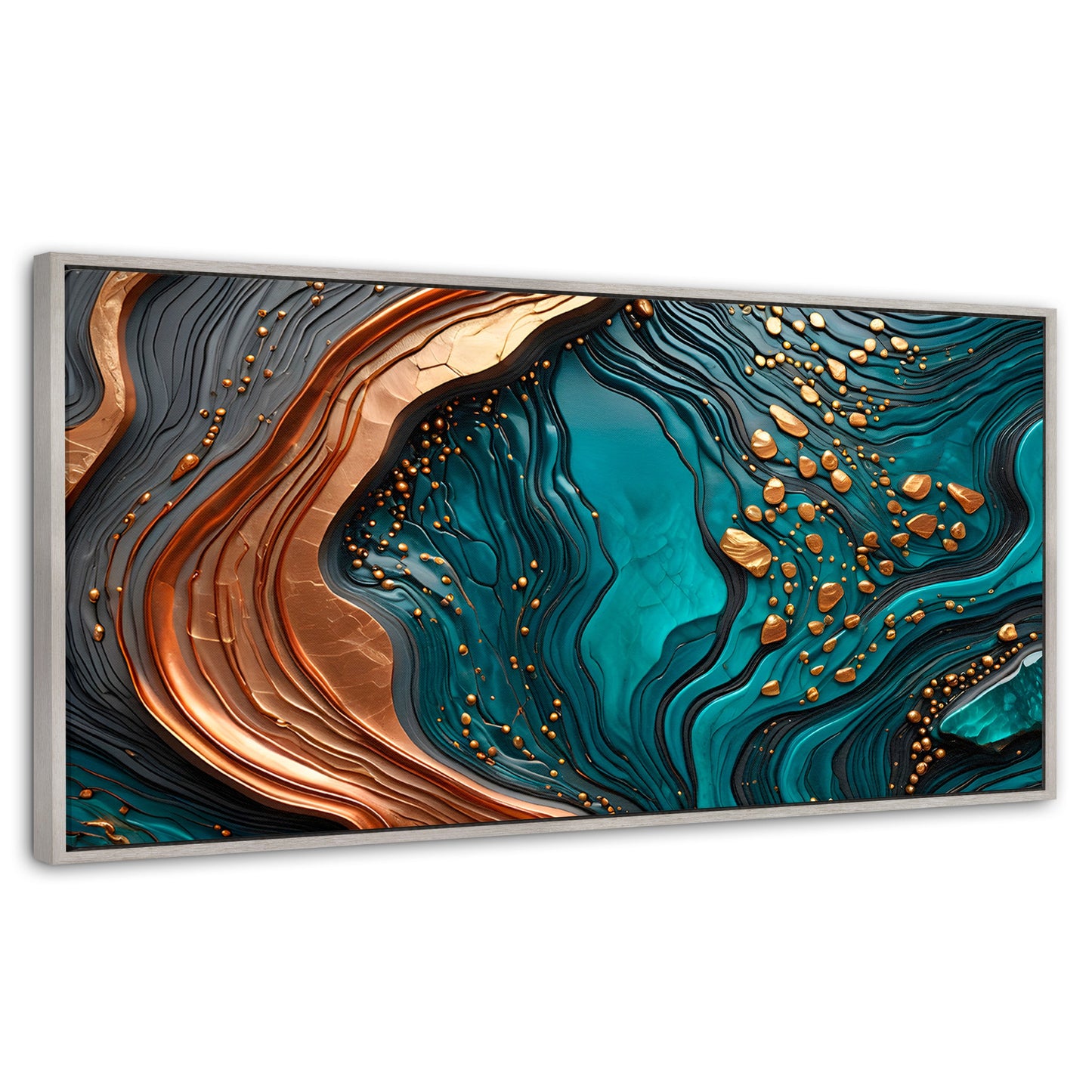 Cuadros Decorativos Canvas Revolution | Elegancia Acuatica | Panoramico | Portada