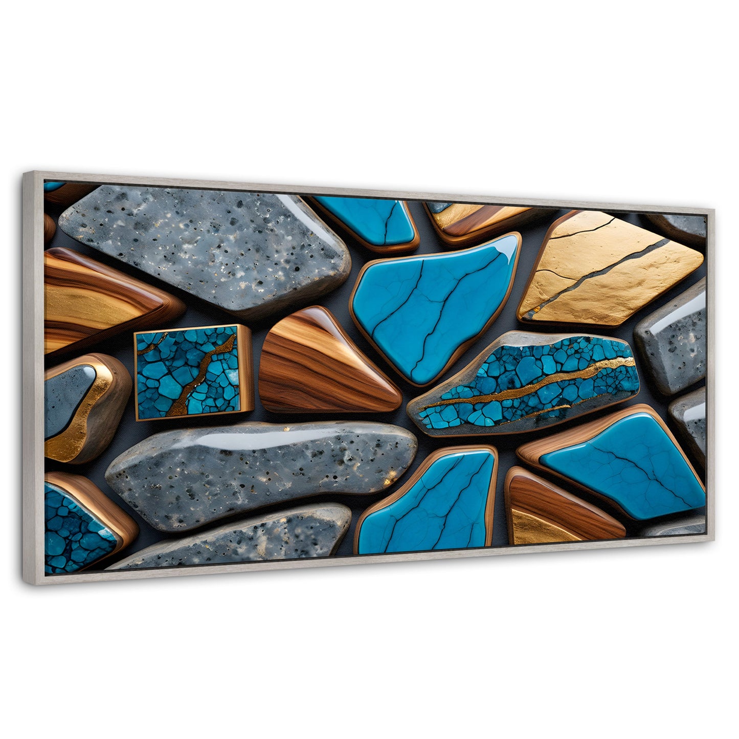 Cuadros Decorativos Canvas Revolution | Elegancia Geologica | Panoramico | Portada