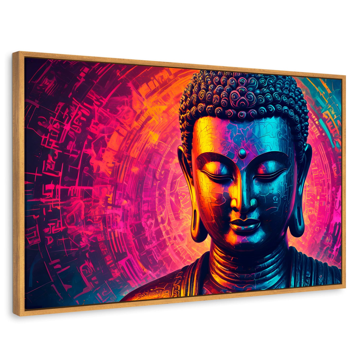 Cuadros Decorativos Canvas Revolution | Equilibrio Interior | Rectangular | Portada | Marco Madera