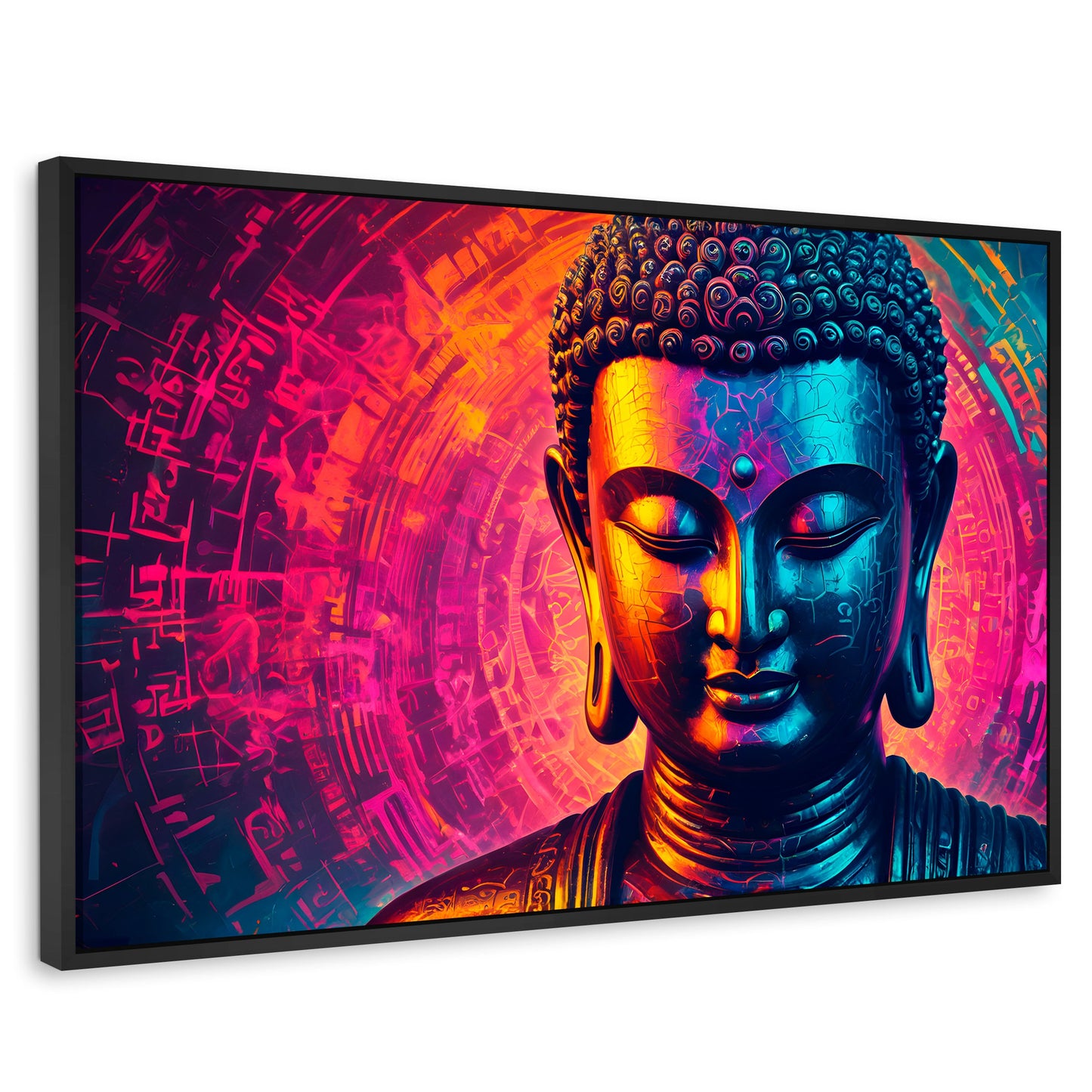 Cuadros Decorativos Canvas Revolution | Equilibrio Interior | Rectangular | Portada | Marco Negro