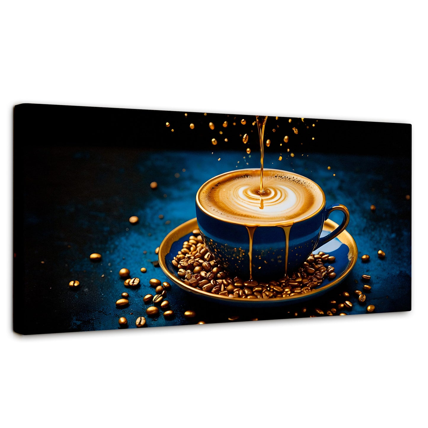 Cuadros Decorativos Canvas Revolution | Esencias Doradas | Panoramico | Portada | Marco SinMarco