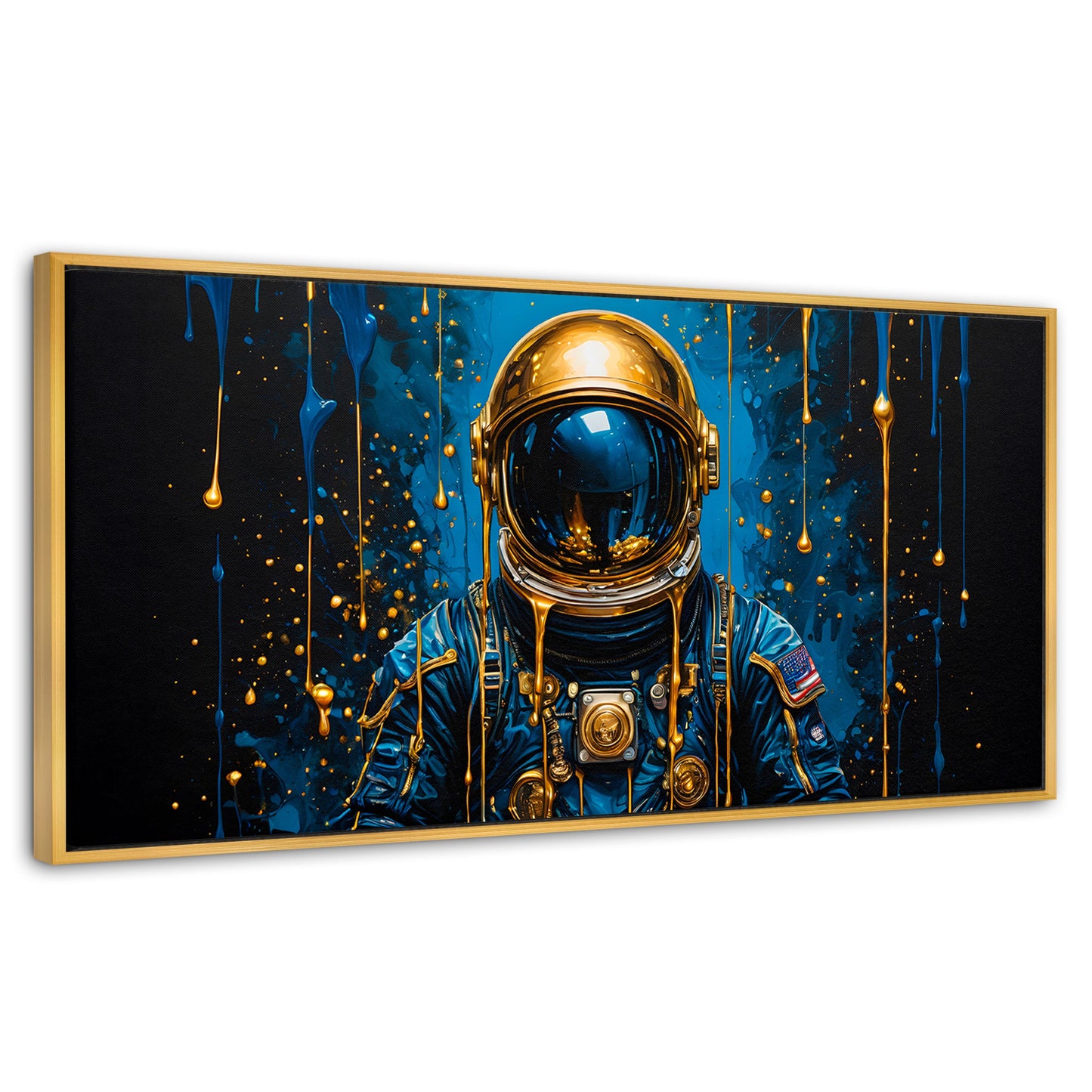 Cuadros Decorativos Canvas Revolution | Explorador Dorado | Panoramico | Portada