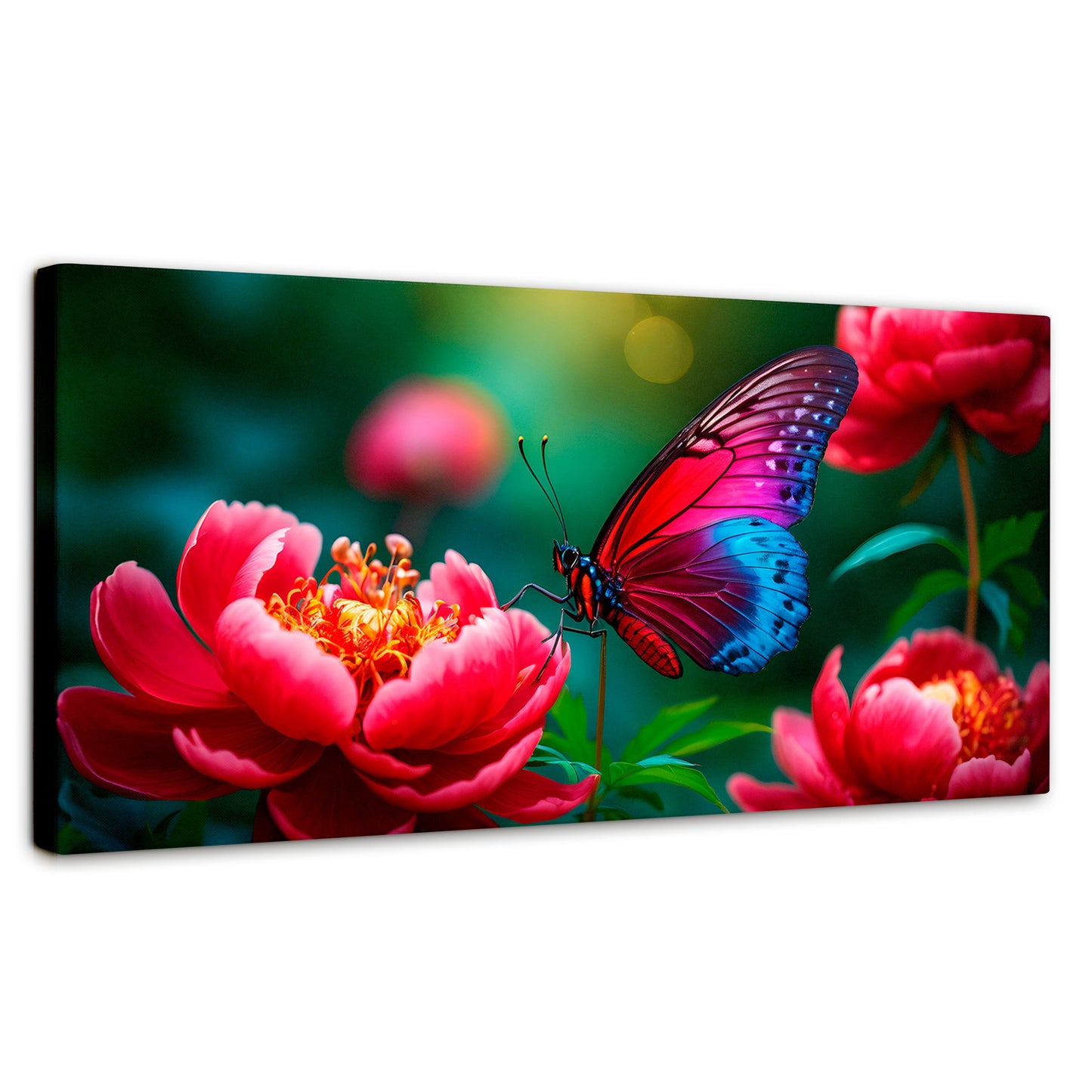 Cuadros Decorativos Canvas Revolution | Flor De Pasion | Panoramico | Portada | Marco SinMarco