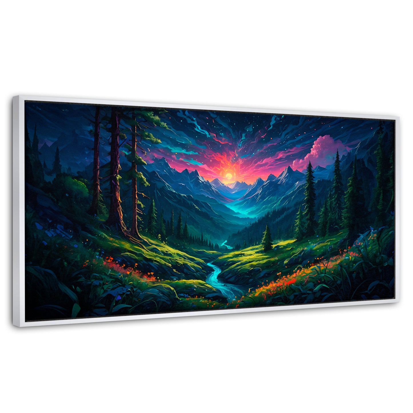 Cuadros Decorativos Canvas Revolution | Hermoso Atardecer | Panoramico | Portada