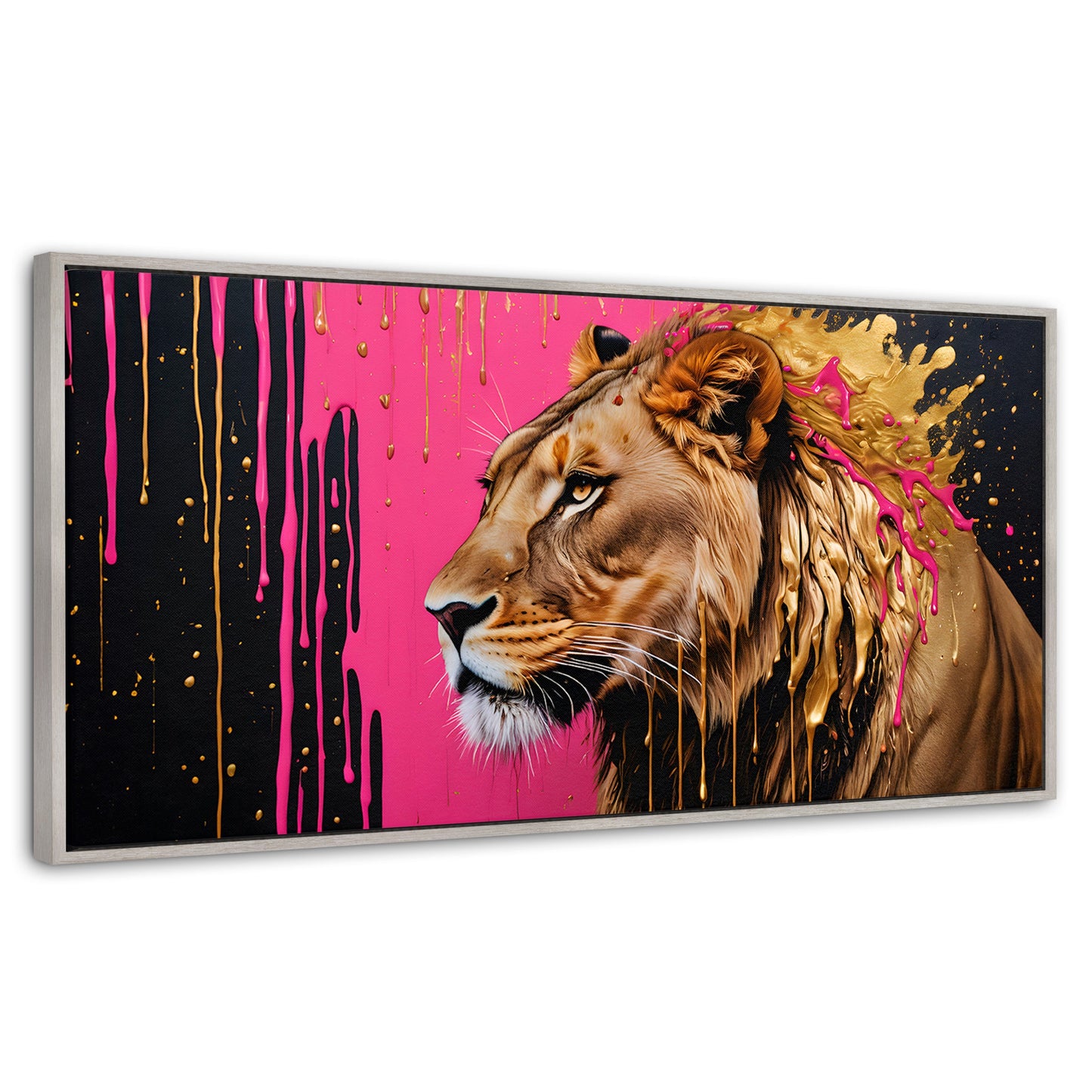 Cuadros Decorativos Canvas Revolution | Melena Majestuosa | Panoramico | Portada