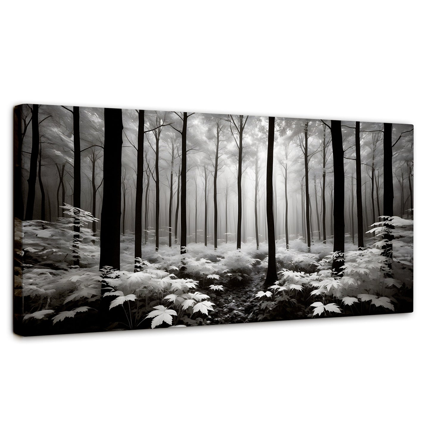 Cuadros Decorativos Canvas Revolution | Misterio En Bosque | Panoramico | Portada | Marco SinMarco