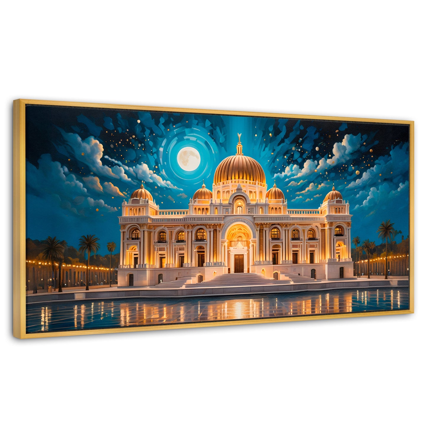 Cuadros Decorativos Canvas Revolution | Noche Bellas Artes | Panoramico | Portada