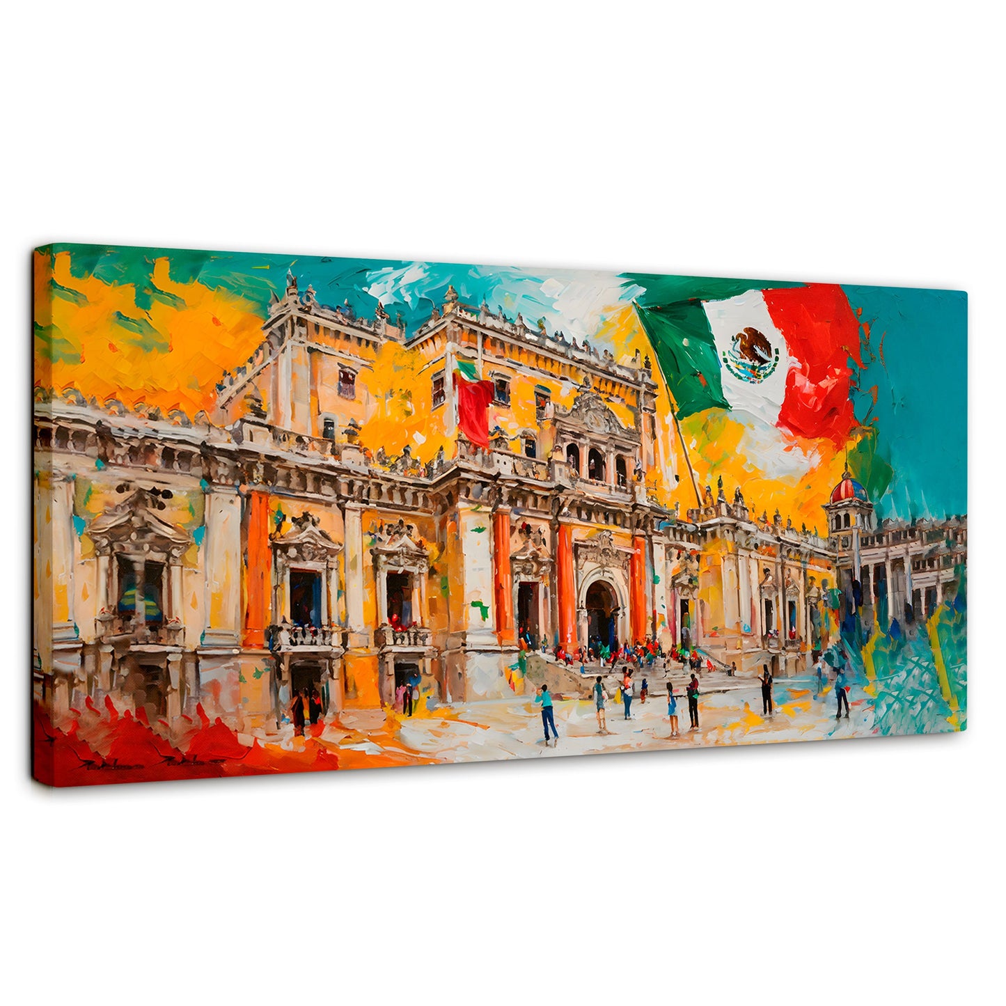 Cuadros Decorativos Canvas Revolution | Palacio Nacional | Panoramico | Portada